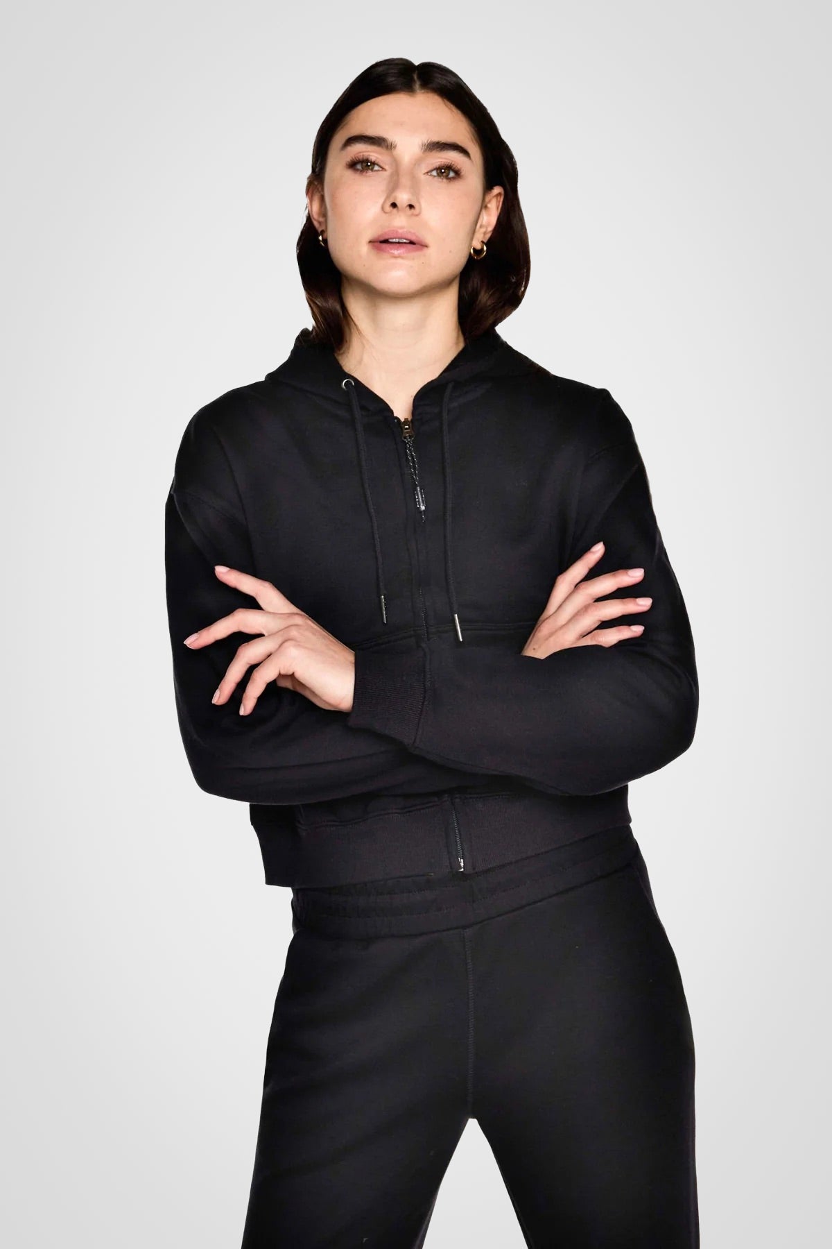 Nina CozyFleece sweat à capuche zippé