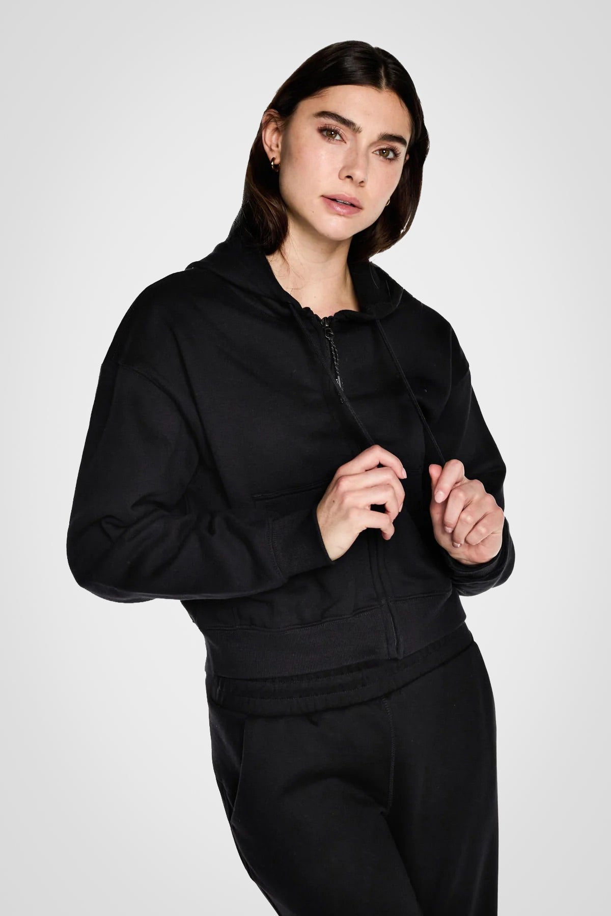 Nina CozyFleece sweat à capuche zippé