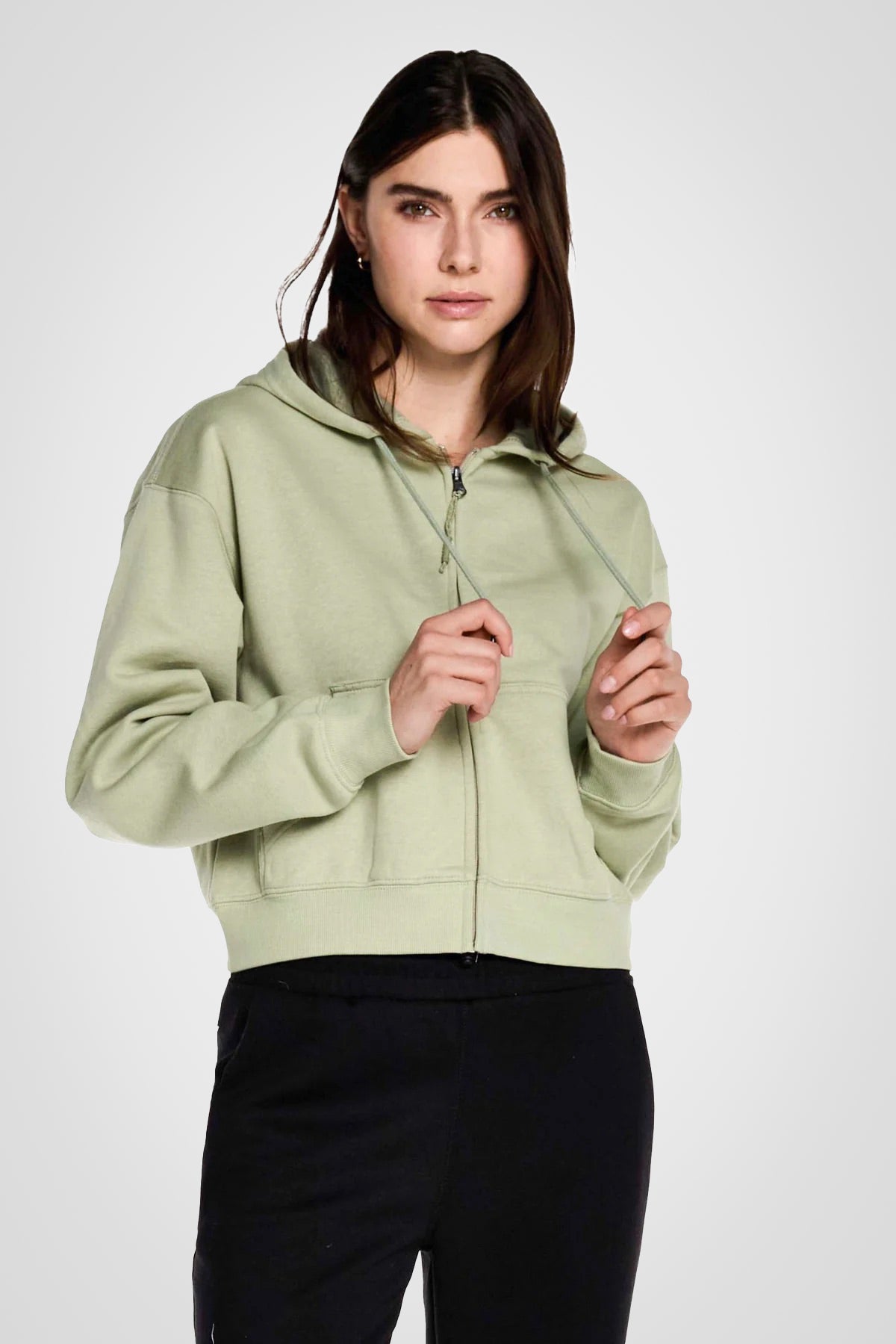 Nina CozyFleece sweat à capuche zippé