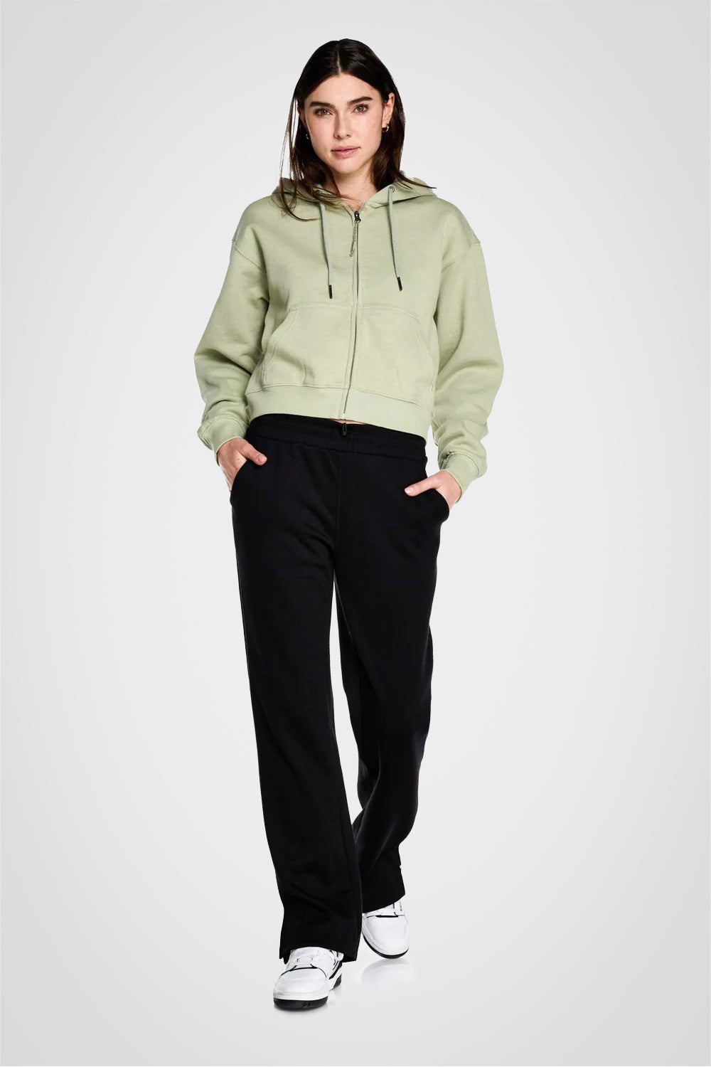 Nina CozyFleece sweat à capuche zippé