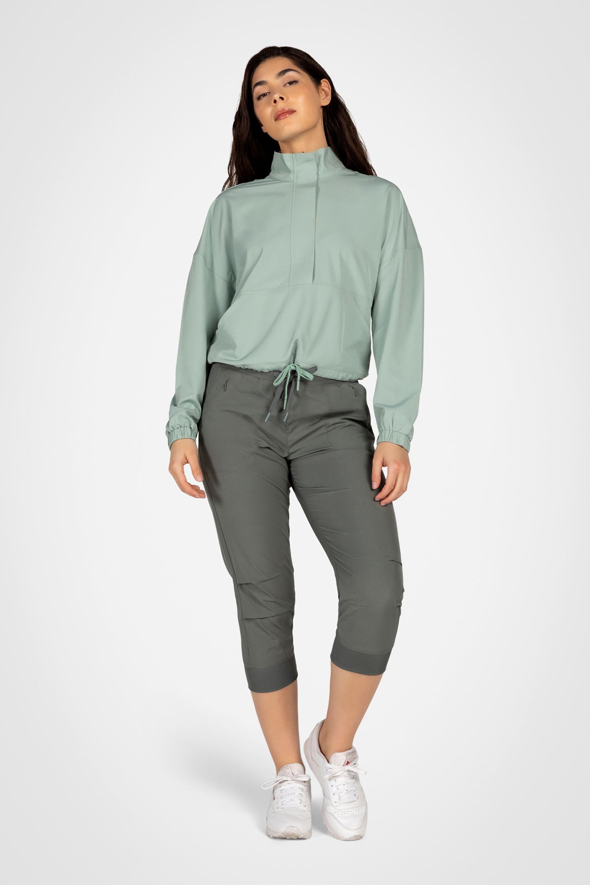 Pull demi-zip FlowState