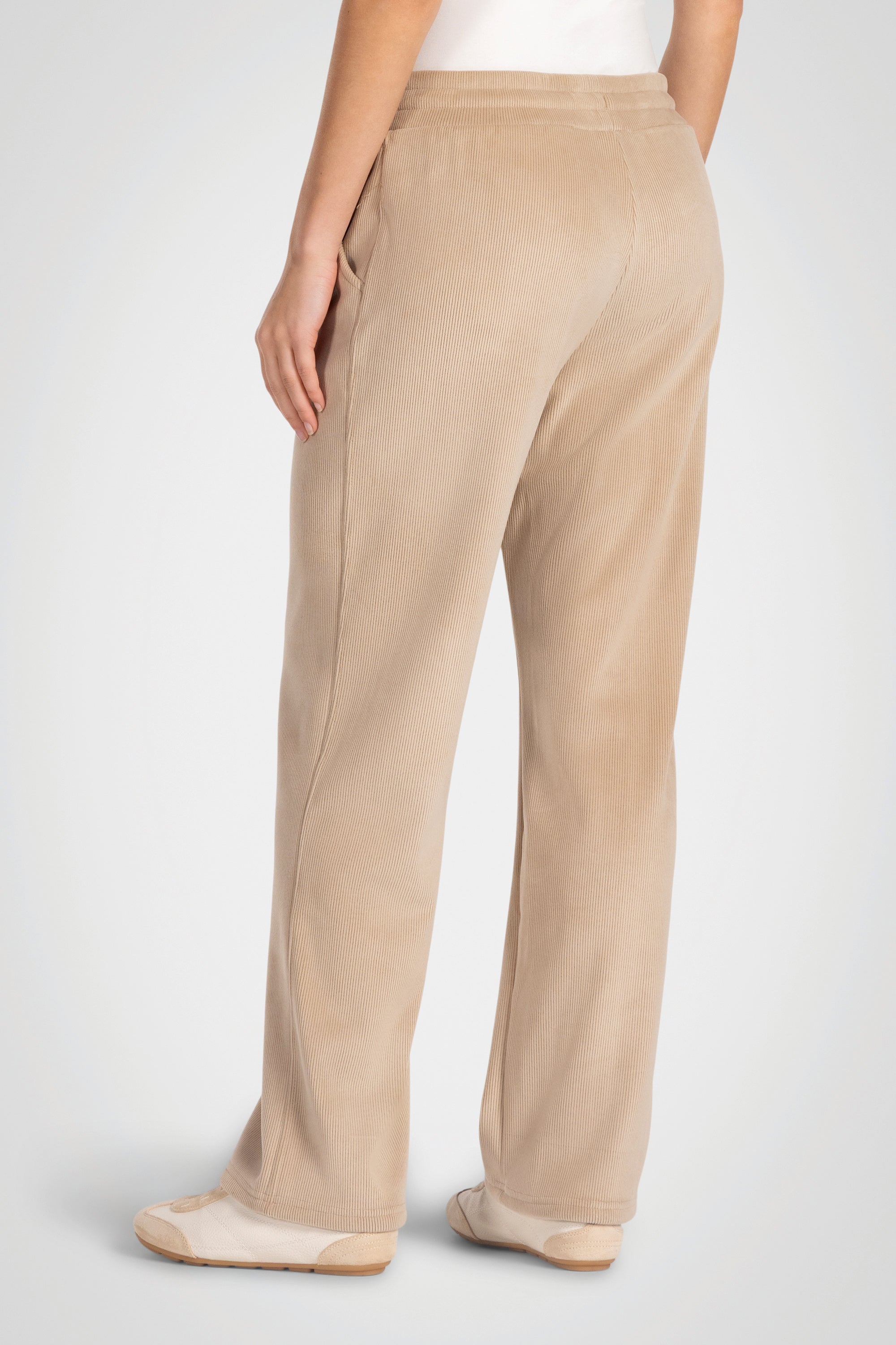 LuxeRib Velour Pant