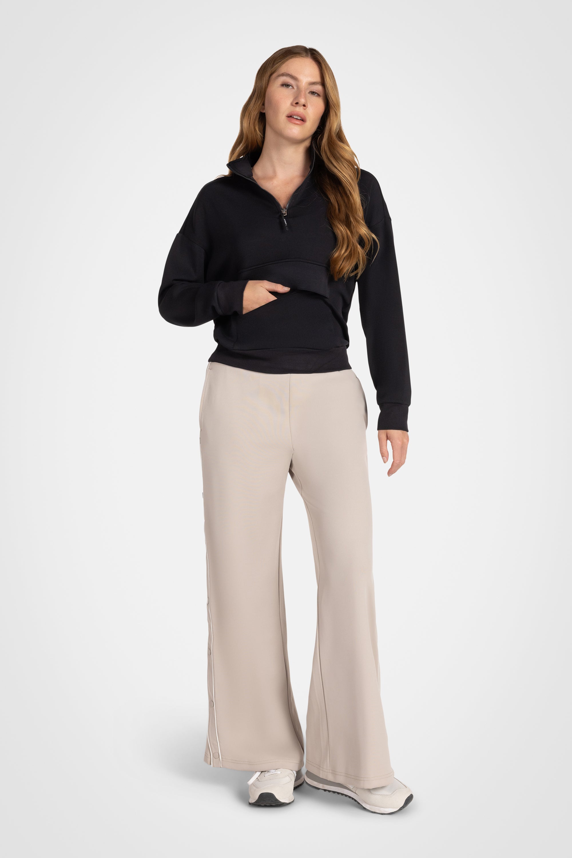 Snapline Wide Leg Pant