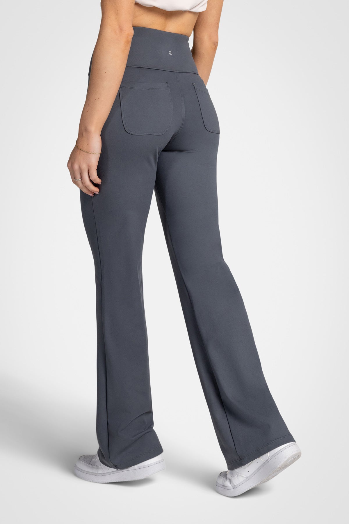 Pantalon Luna évasé taille ultra haute
