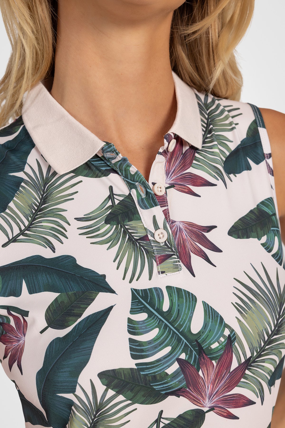 Polo sans manches Palm Ace