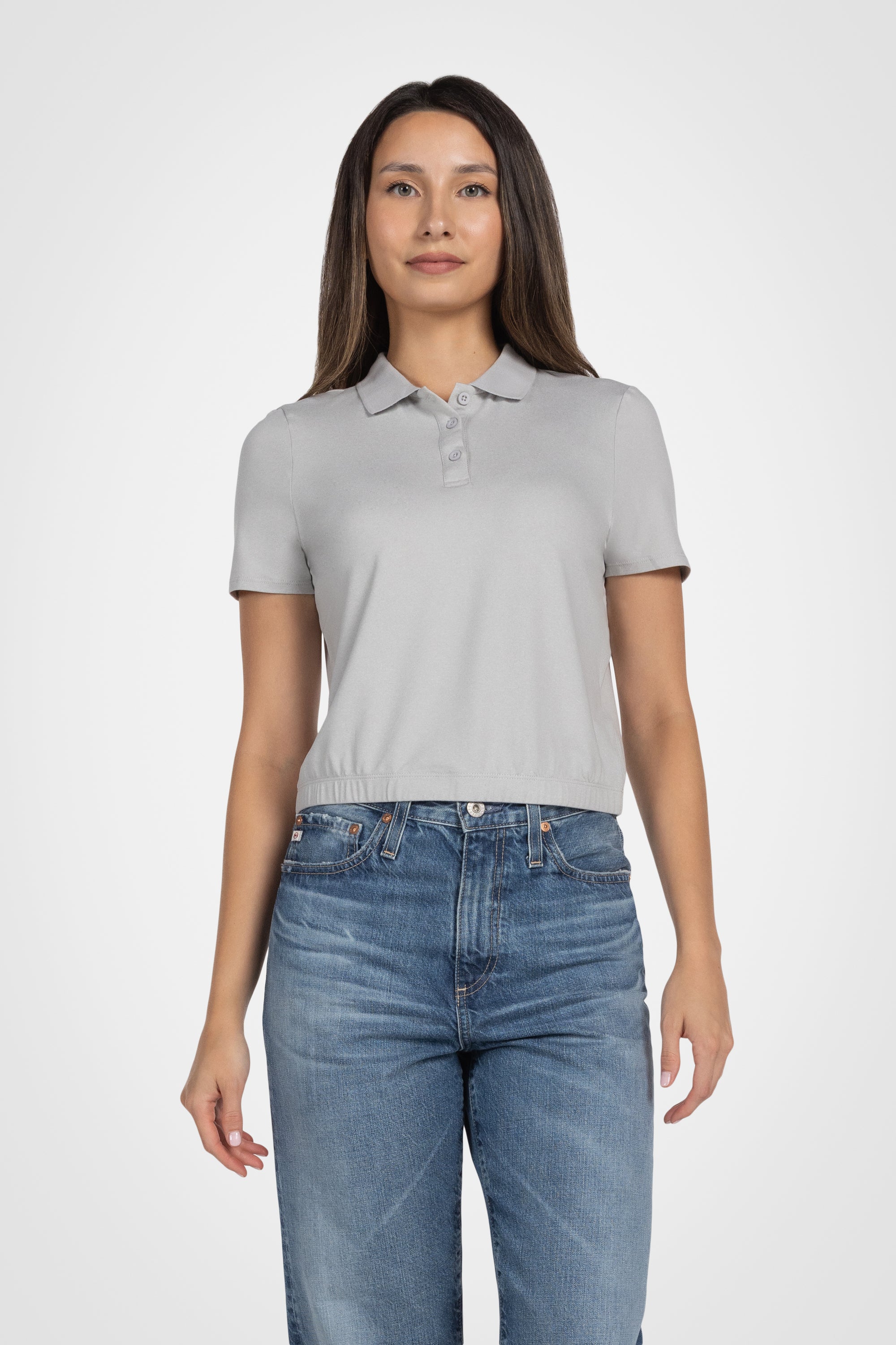 Cropped Polo Jersey
