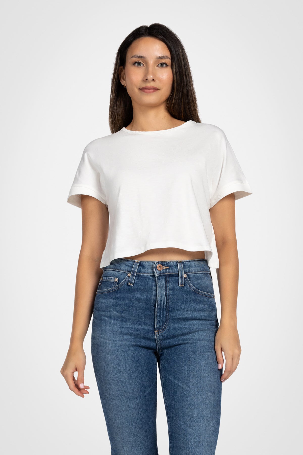 Keyhole Slub Jersey Tee