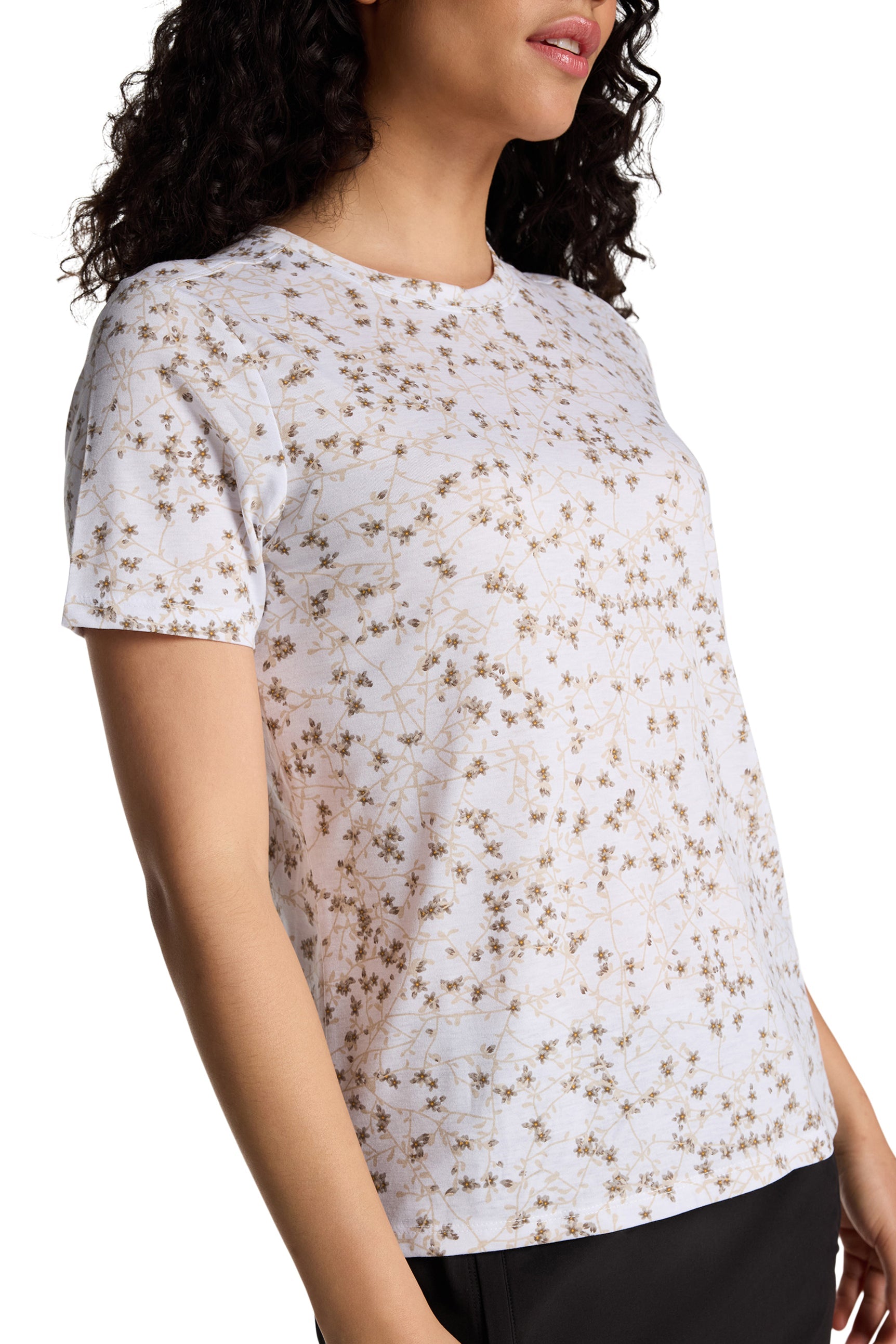 T-shirt Easywear à manches courtes et col rond