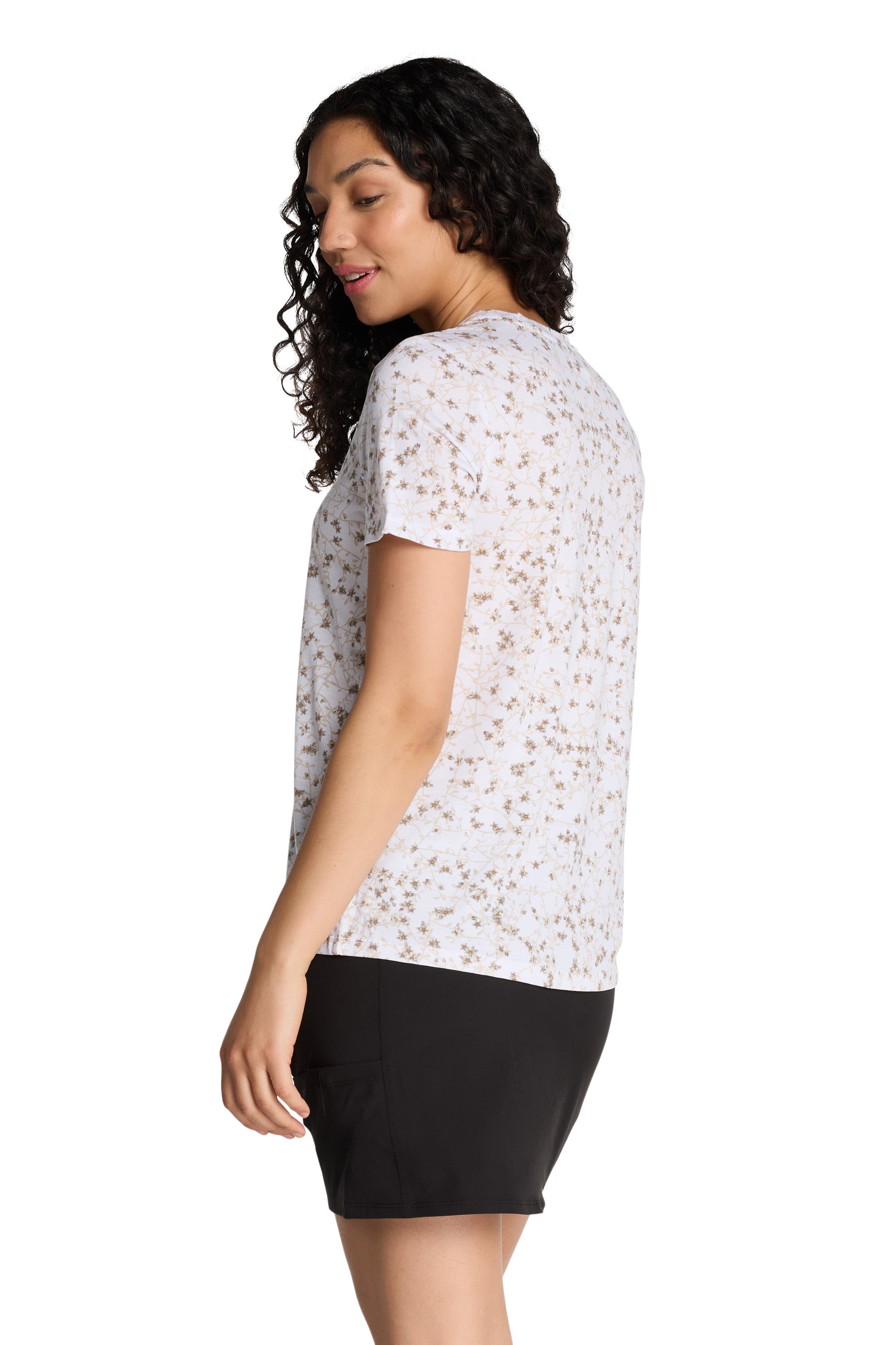 T-shirt Easywear à manches courtes et col rond