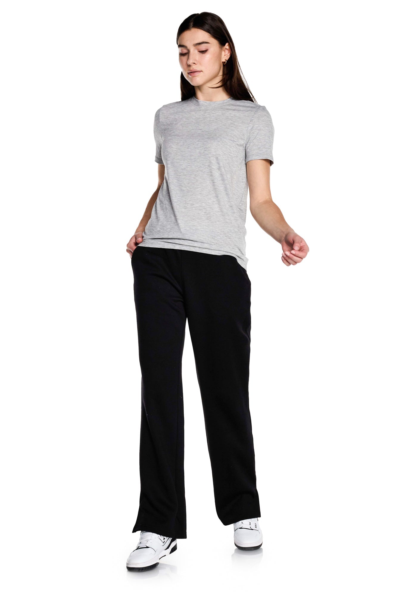 T-shirt Easywear à manches courtes et col rond