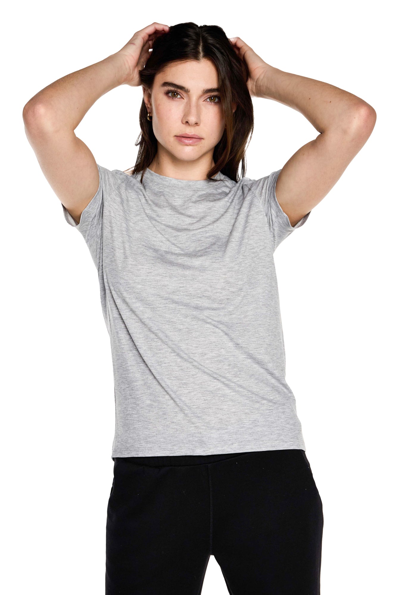 T-shirt Easywear à manches courtes et col rond