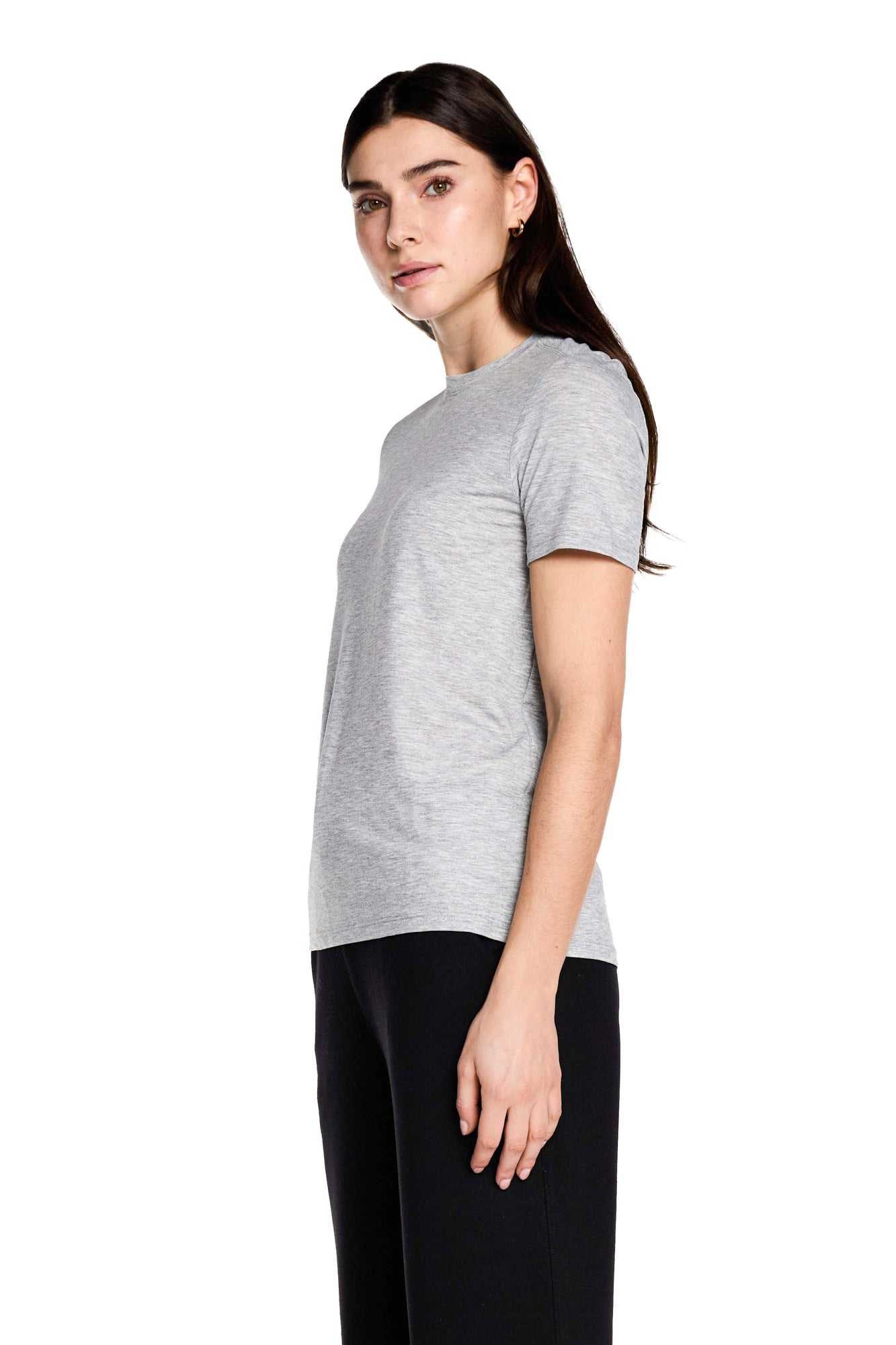 T-shirt Easywear à manches courtes et col rond