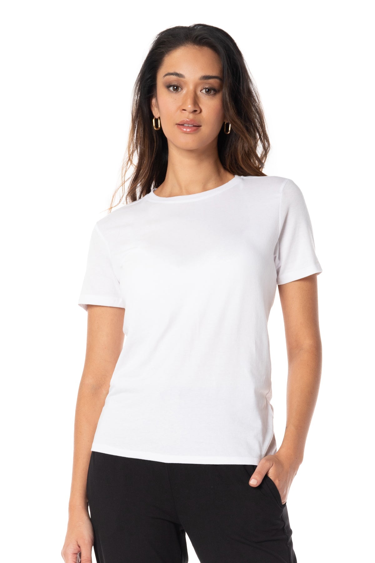 T-shirt Easywear à manches courtes et col rond