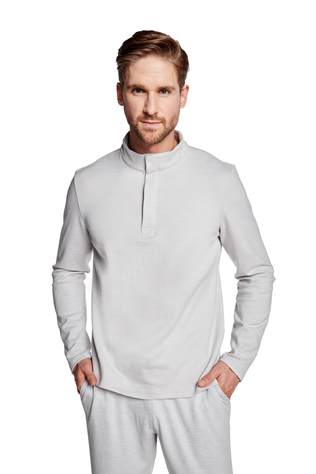 Jackson Quarter Snap Long Sleeve Top