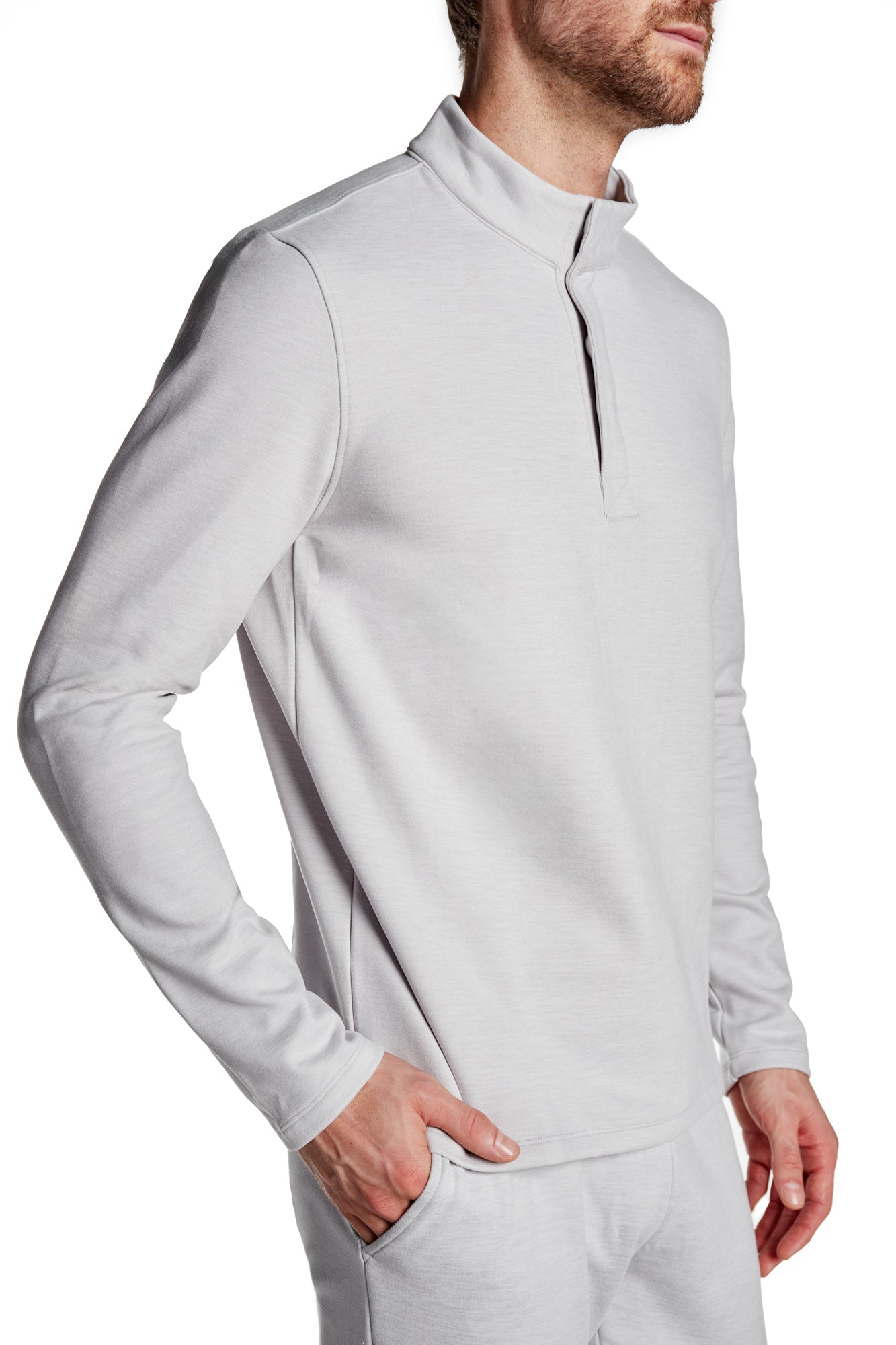 Jackson Quarter Snap Long Sleeve Top