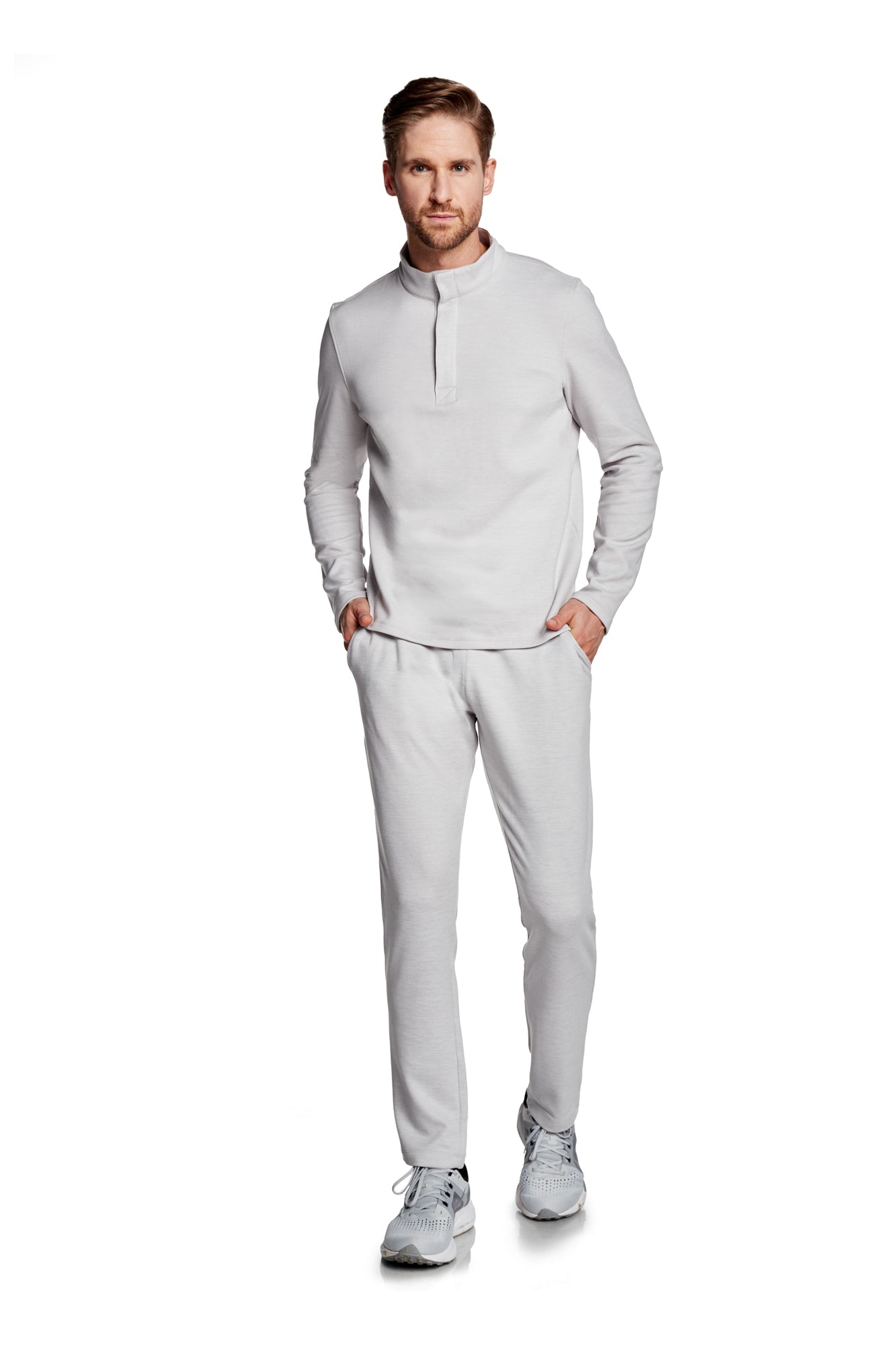 Jackson Quarter Snap Long Sleeve Top