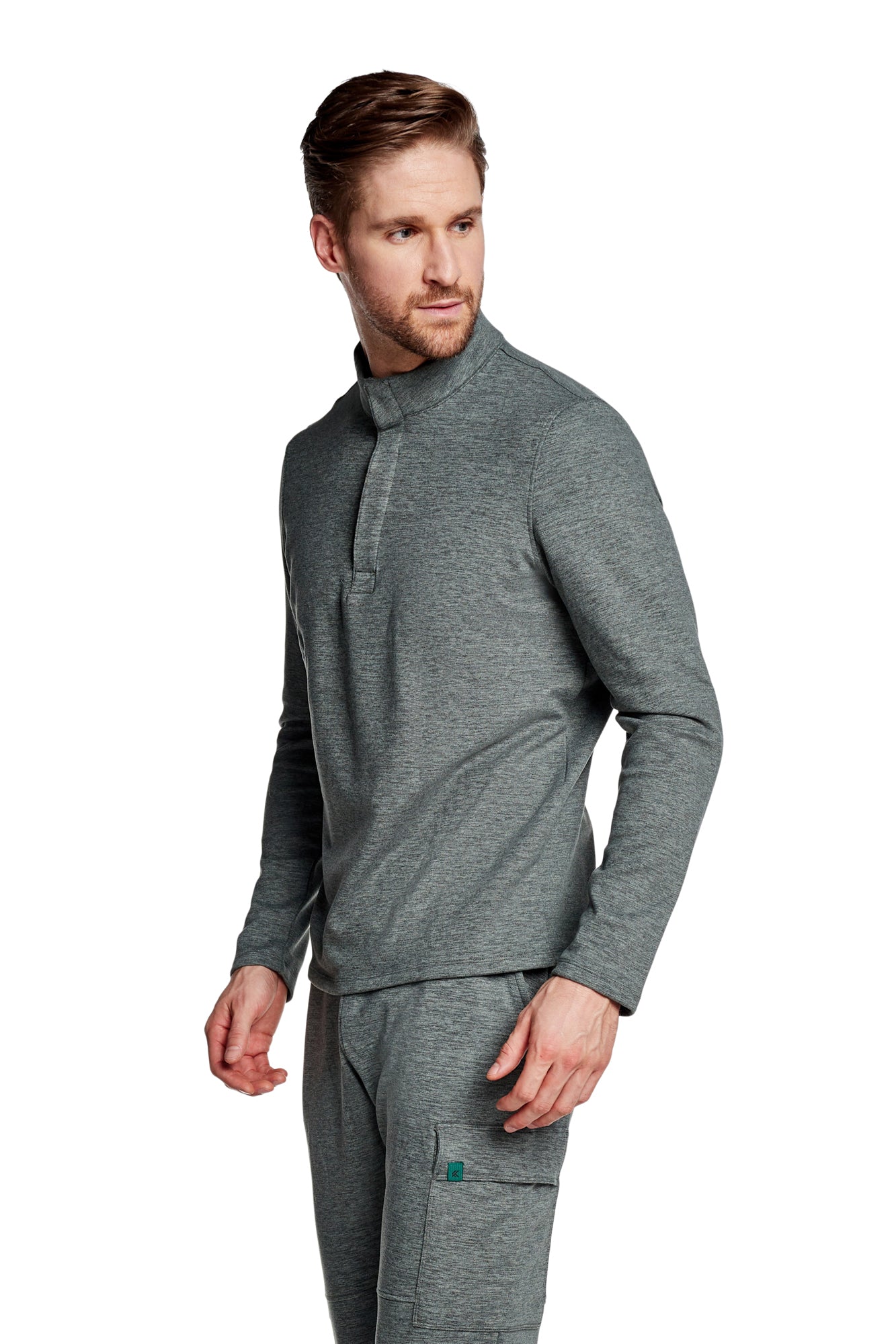 Jackson Quarter Snap Long Sleeve Top