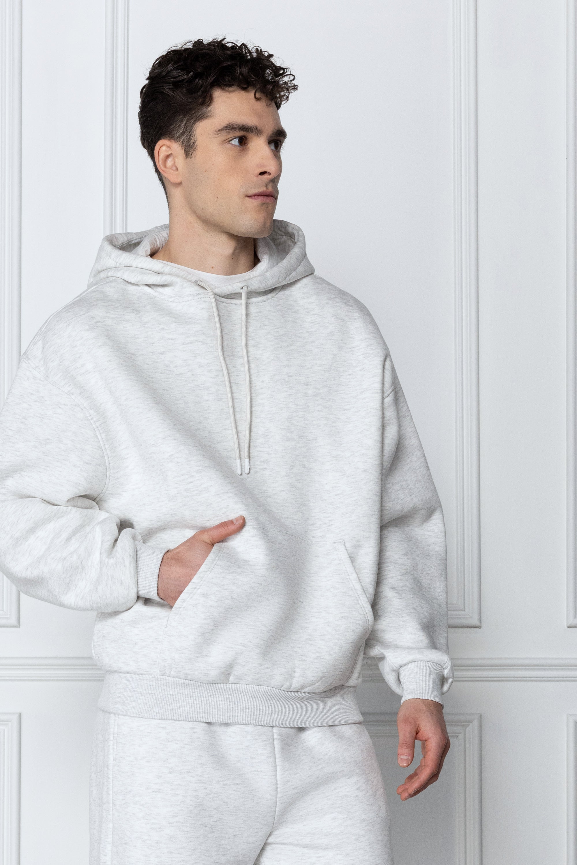Sweat à capuche en polaire Nomad