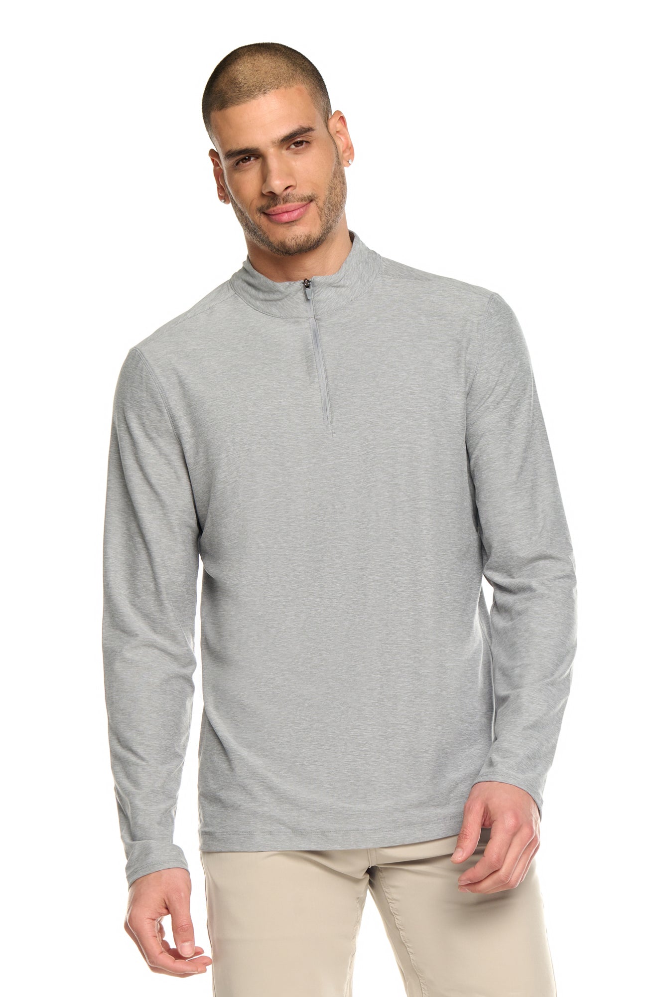 Thrive Long Sleeve 1⁄4 Zip Golf Top