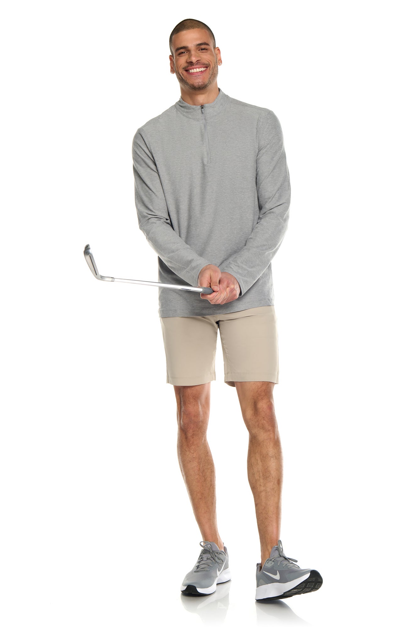 Thrive Long Sleeve 1⁄4 Zip Golf Top