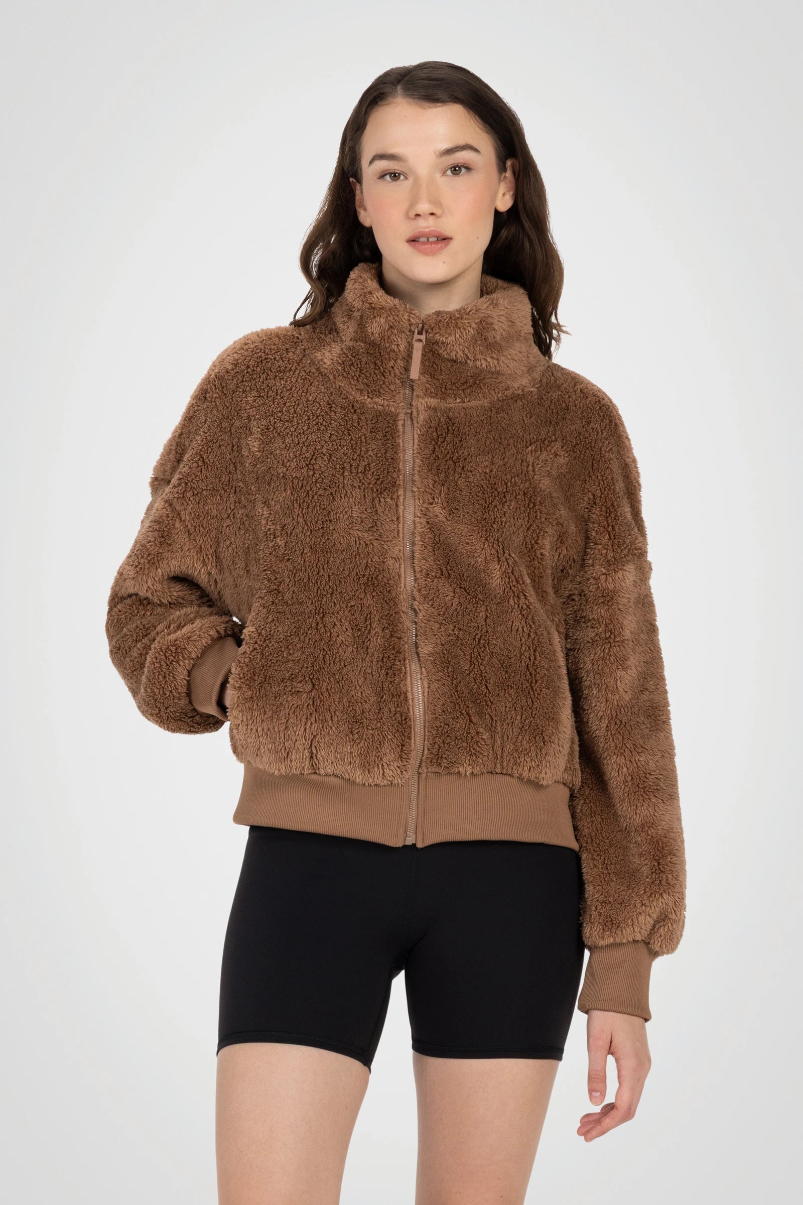 Trailhaven Sherpa Cropped Jacket