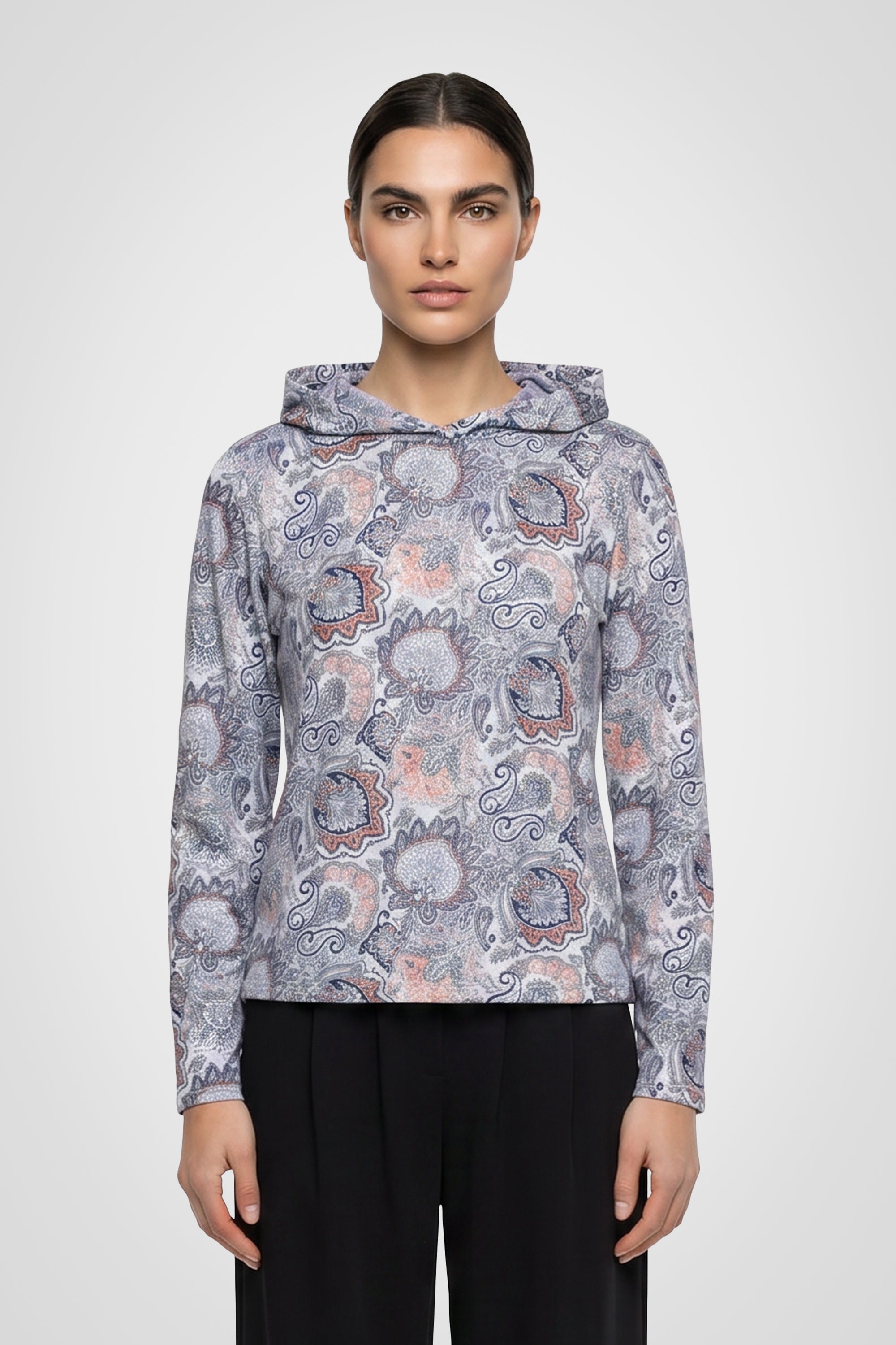 Sweat à capuche froncé TerraEase