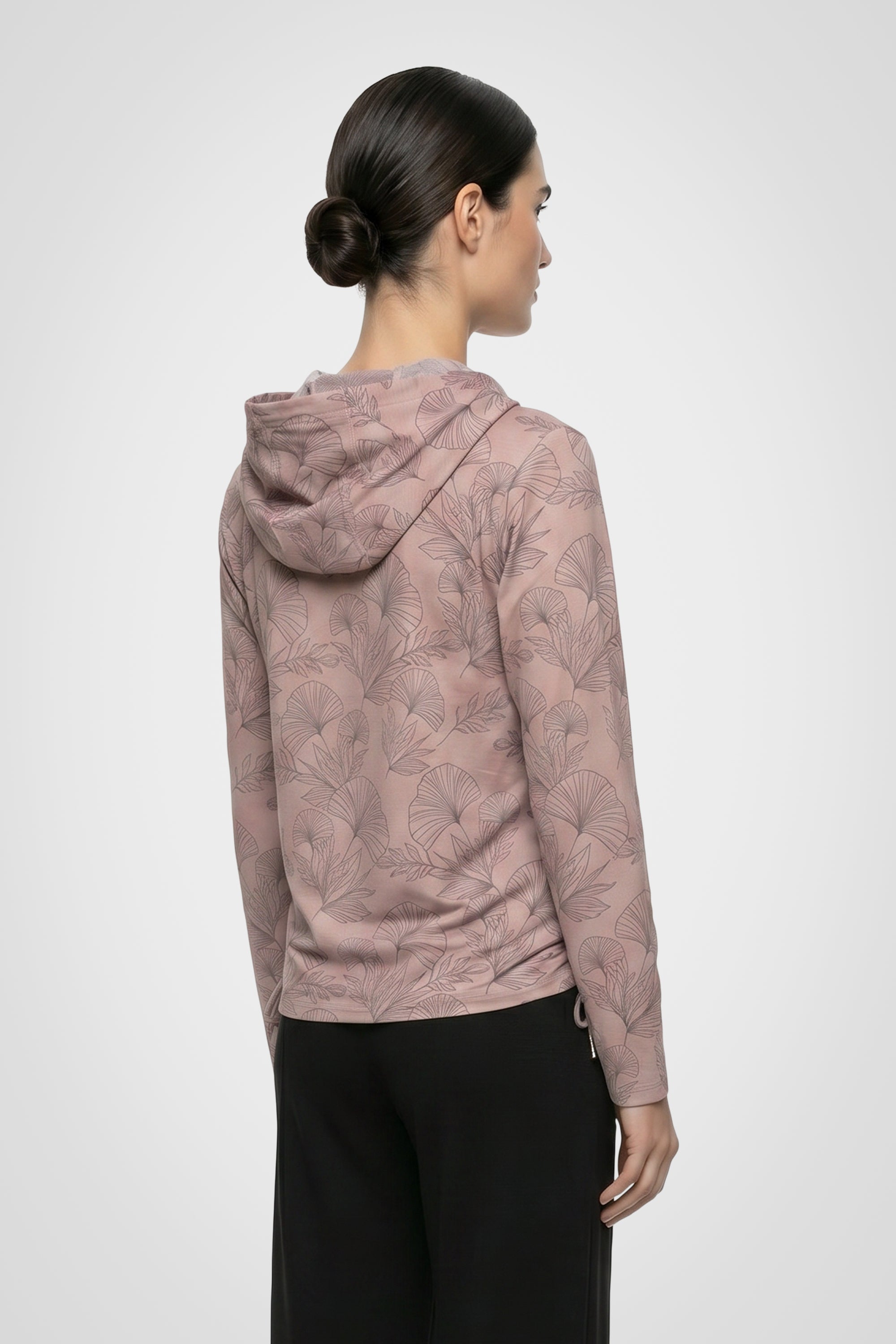 Sweat à capuche froncé TerraEase