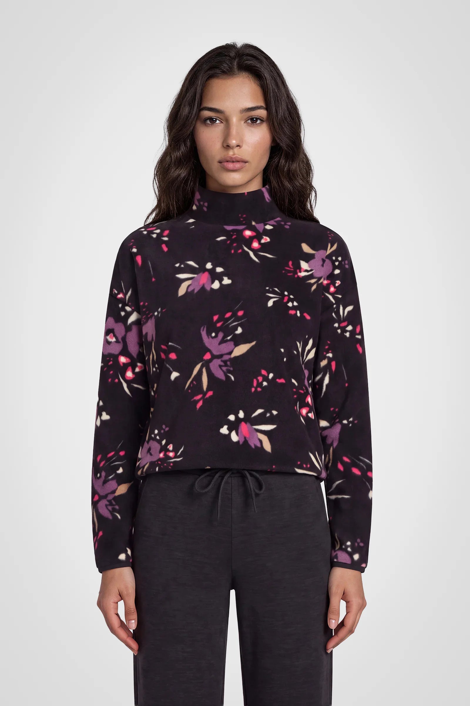Alpine Bloom Fleece Pullover