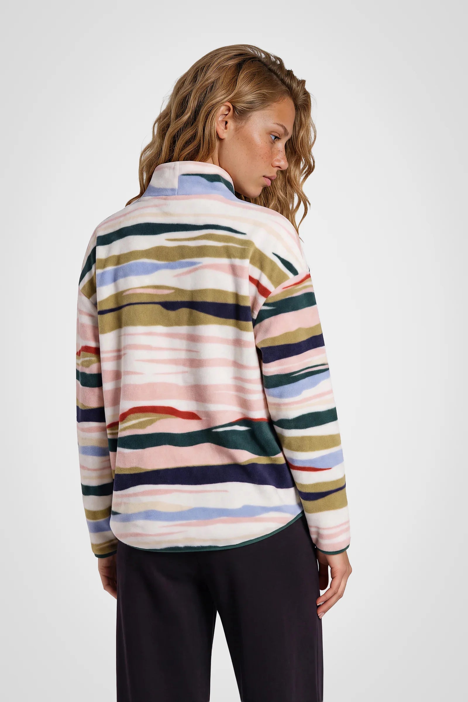 Alpine Bloom Fleece Pullover