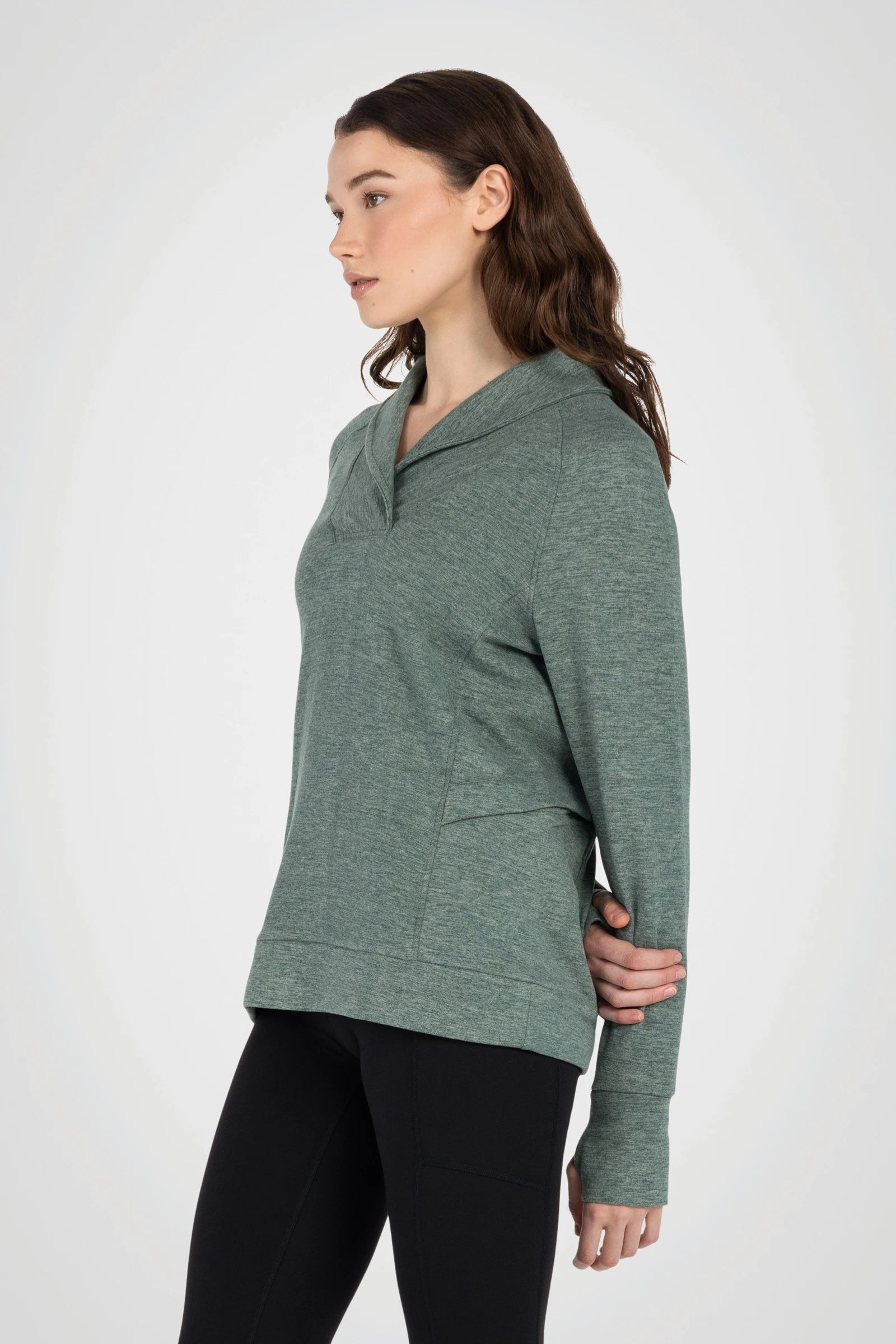 Summit Wrap Fleece Pullover