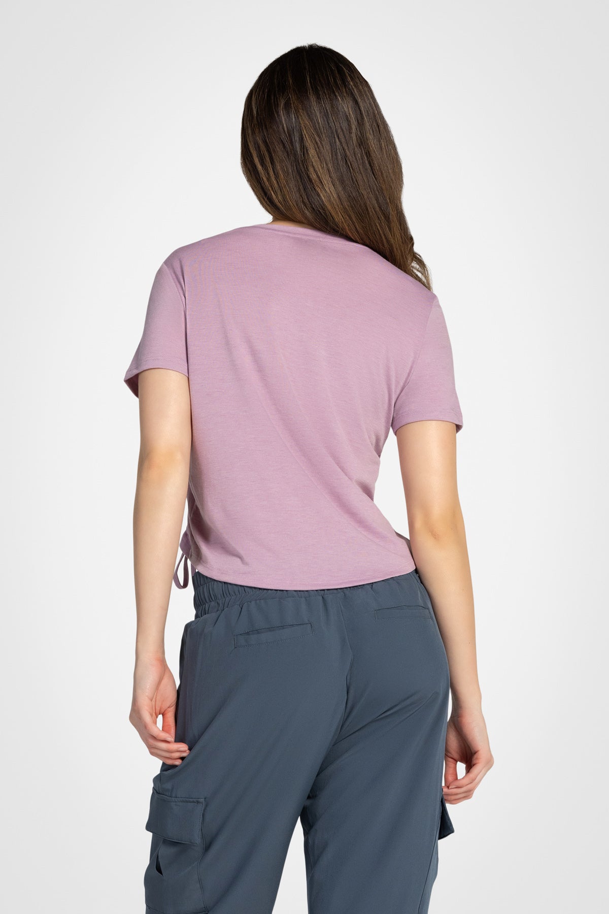 Active Ruched Short Sleeve Top