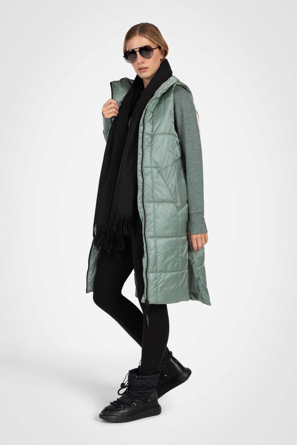 Veste longue matelassée Frontier