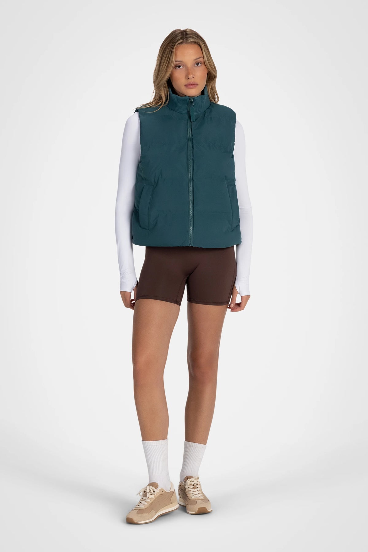 Veylune Quilted Utility Vest