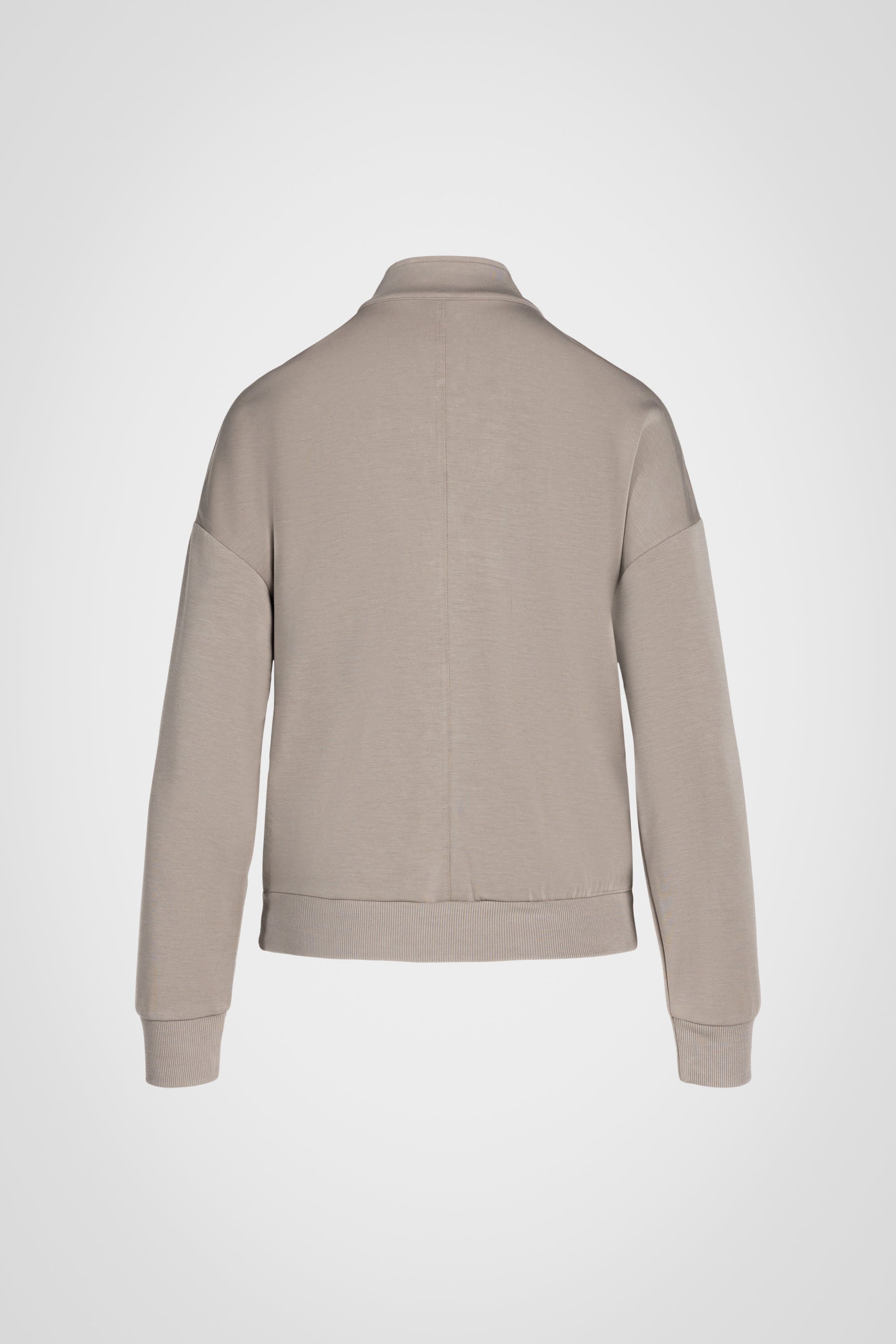 Pull à col montant en modal sablé