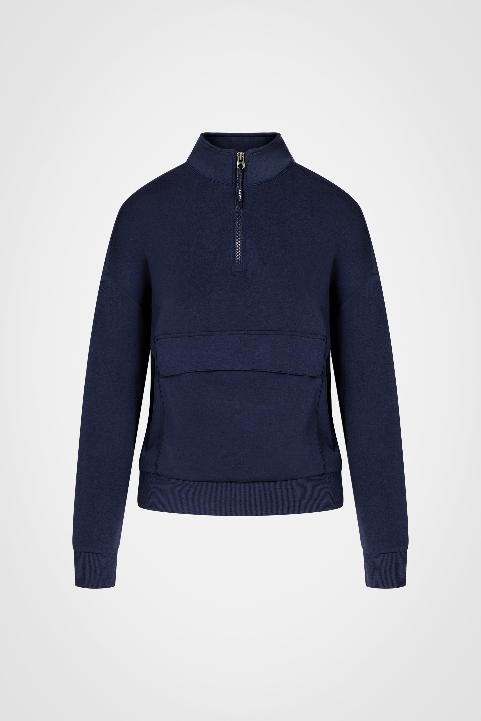 Pull à col montant en modal sablé