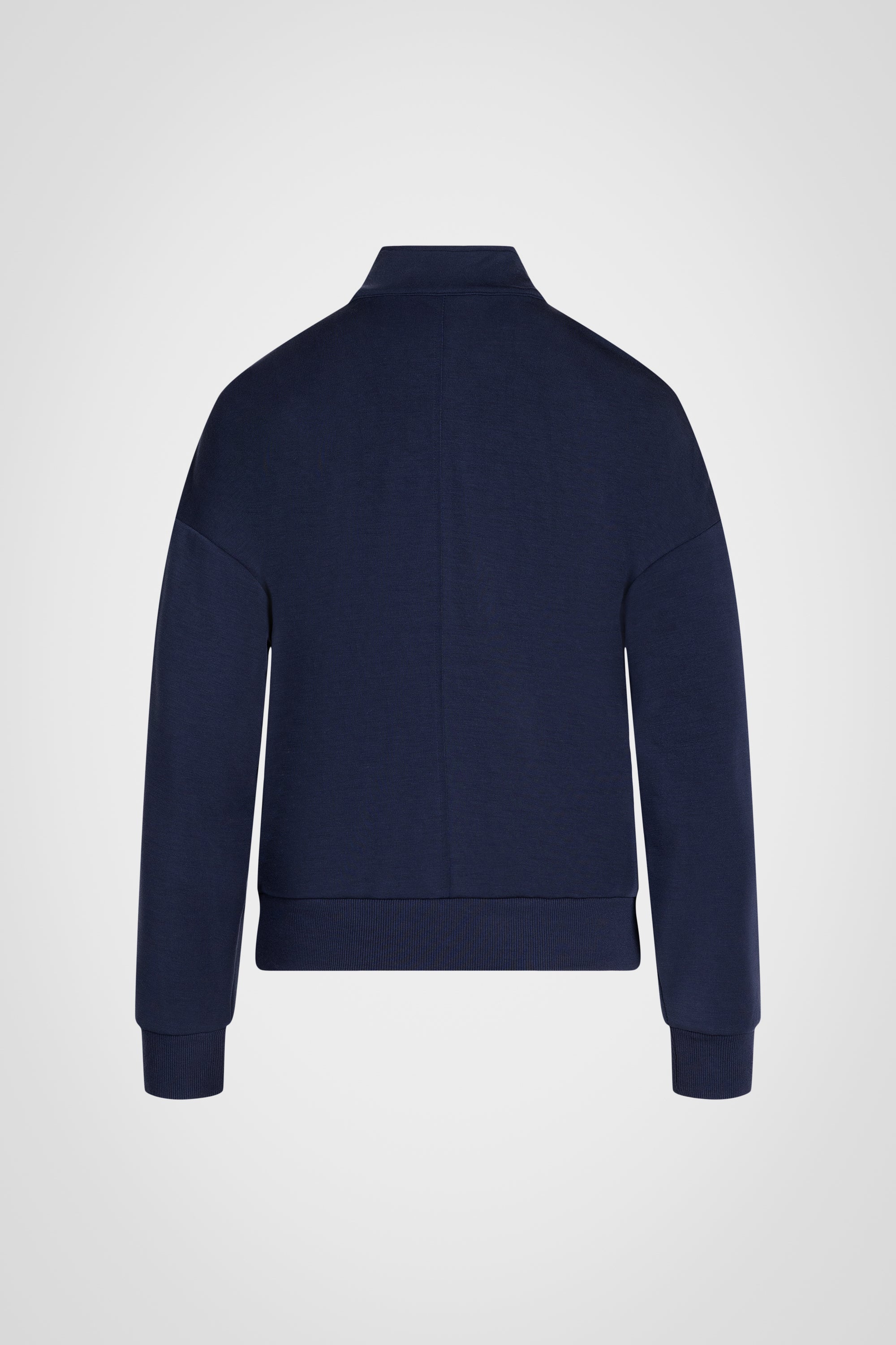 Pull à col montant en modal sablé