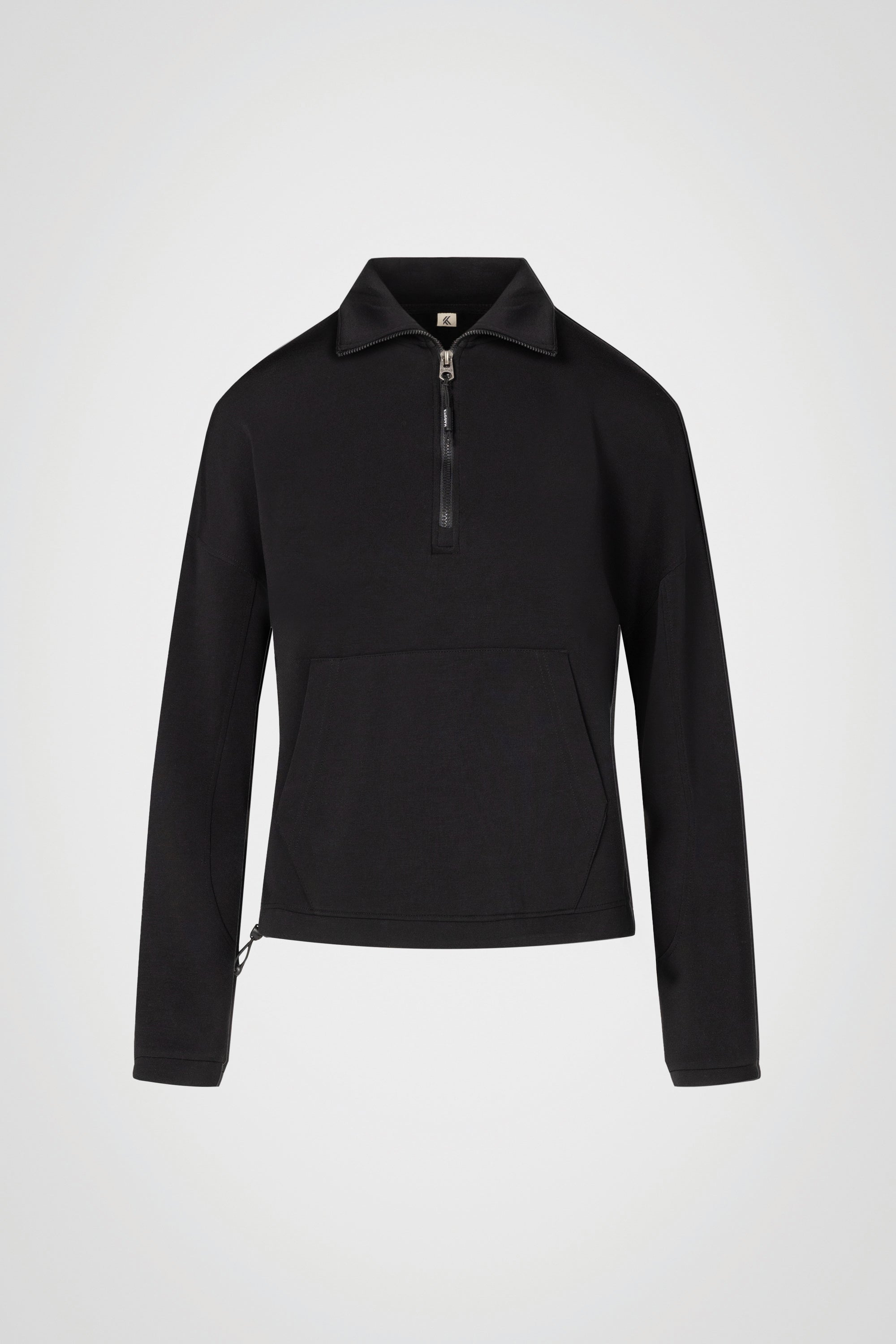 Pull à col montant en modal élastique