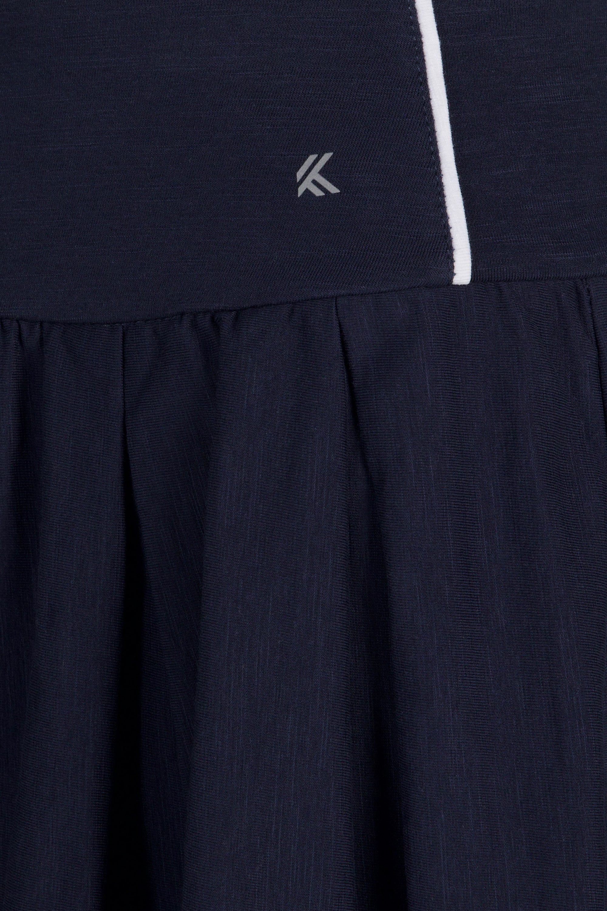 Jupe-short plissée en coton flammé AeroLine