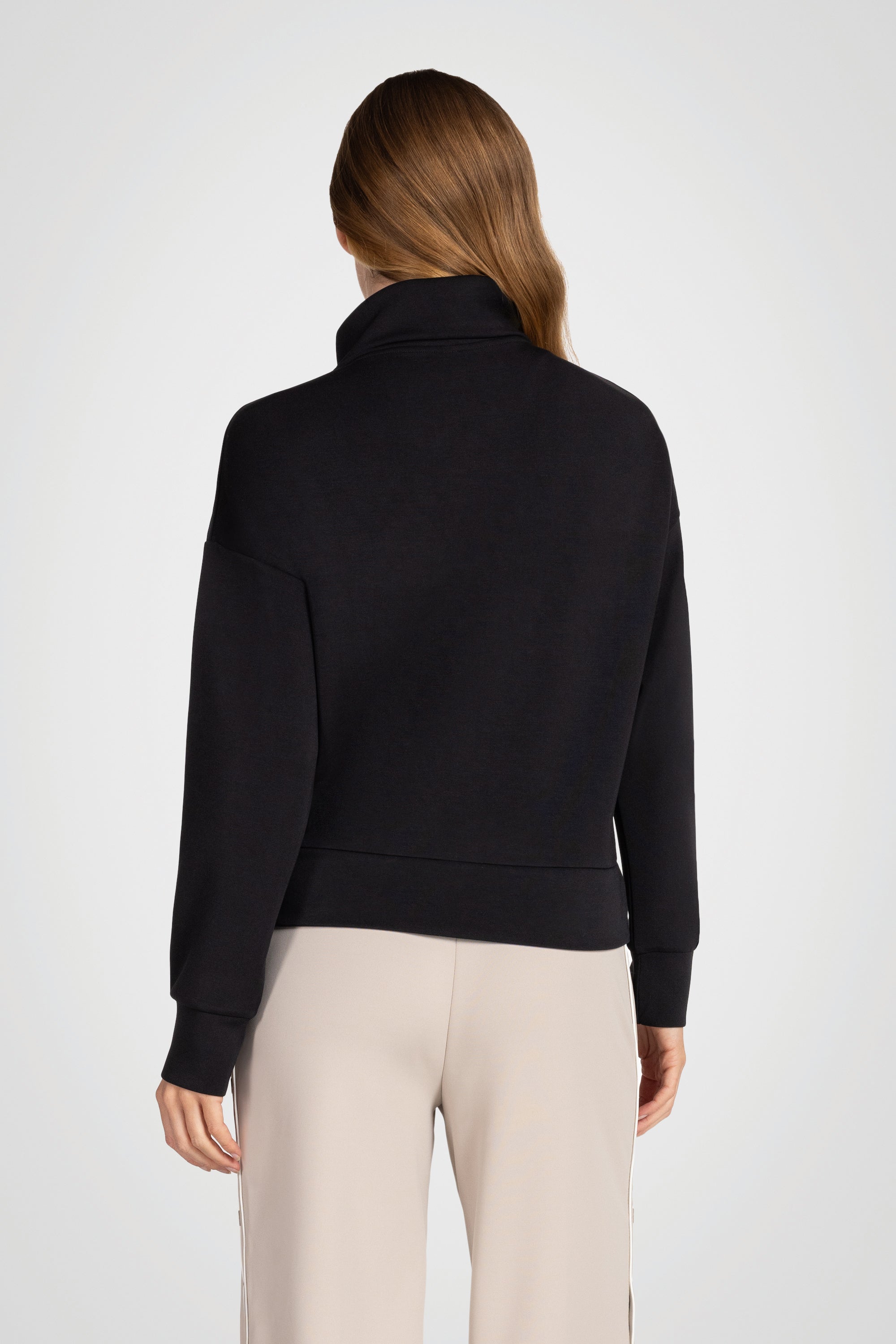 Truffle Half-Zip Mock Pullover