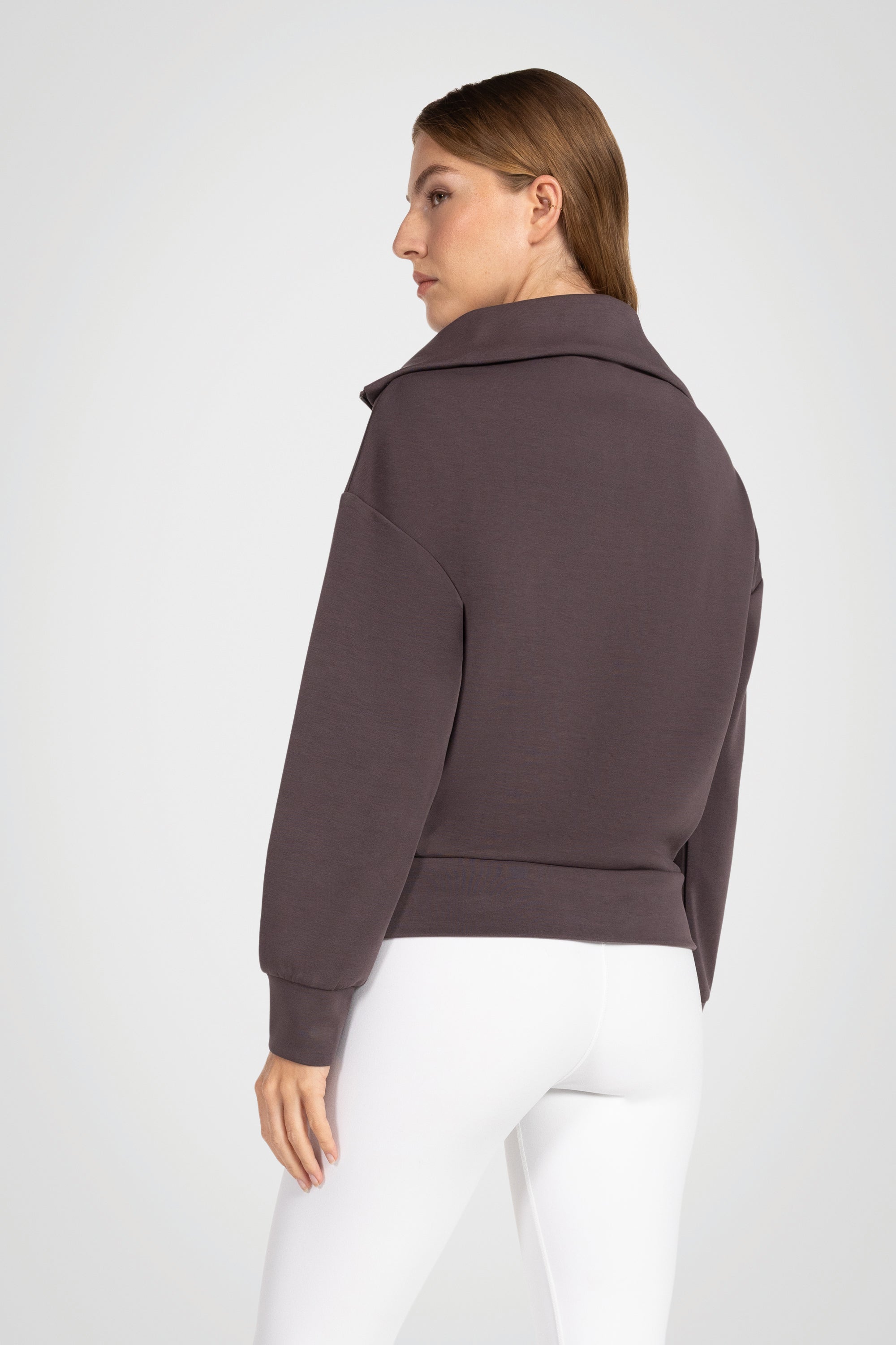 Truffle Half-Zip Mock Pullover