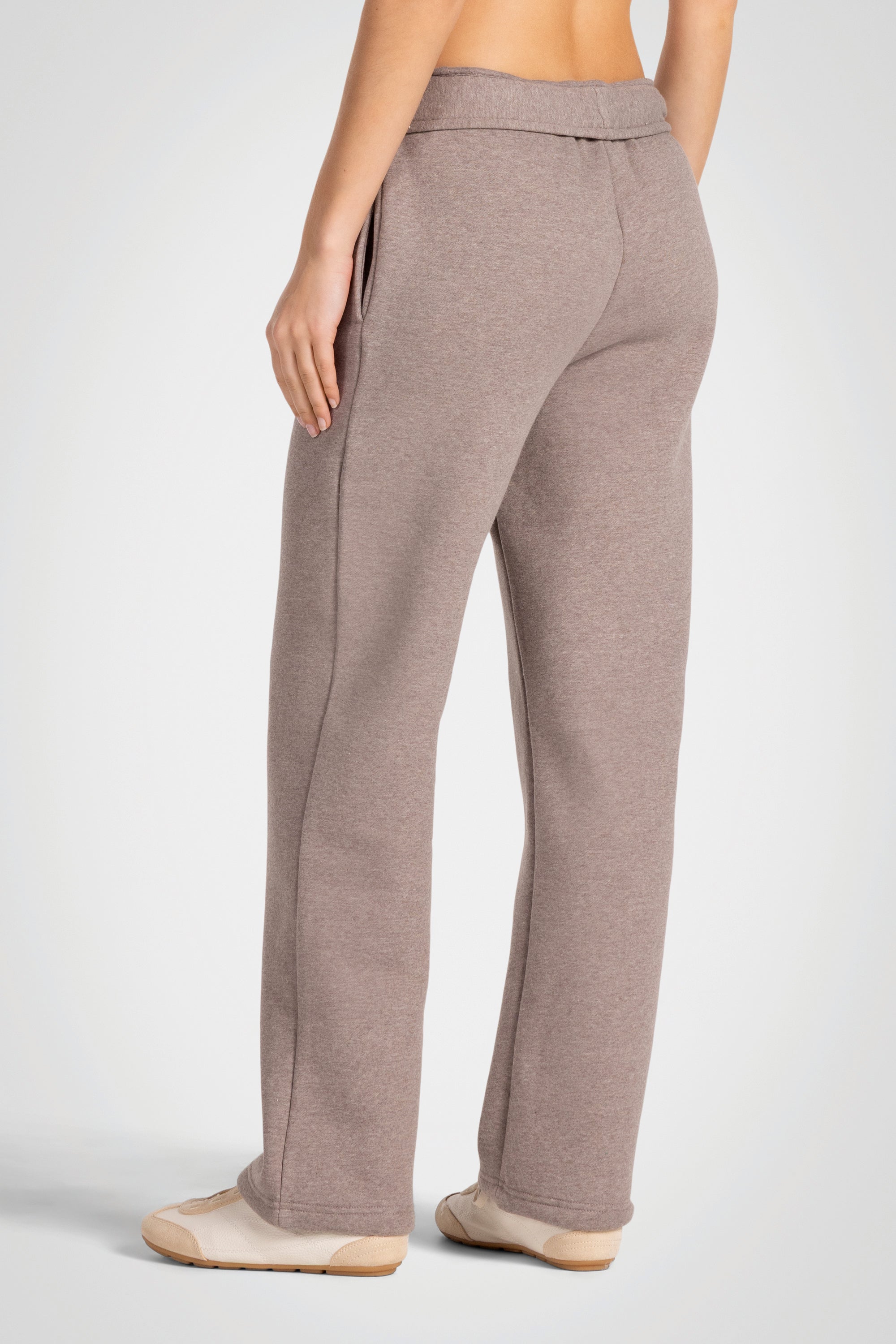 CozyLuxe Wide Leg Fleece Pant