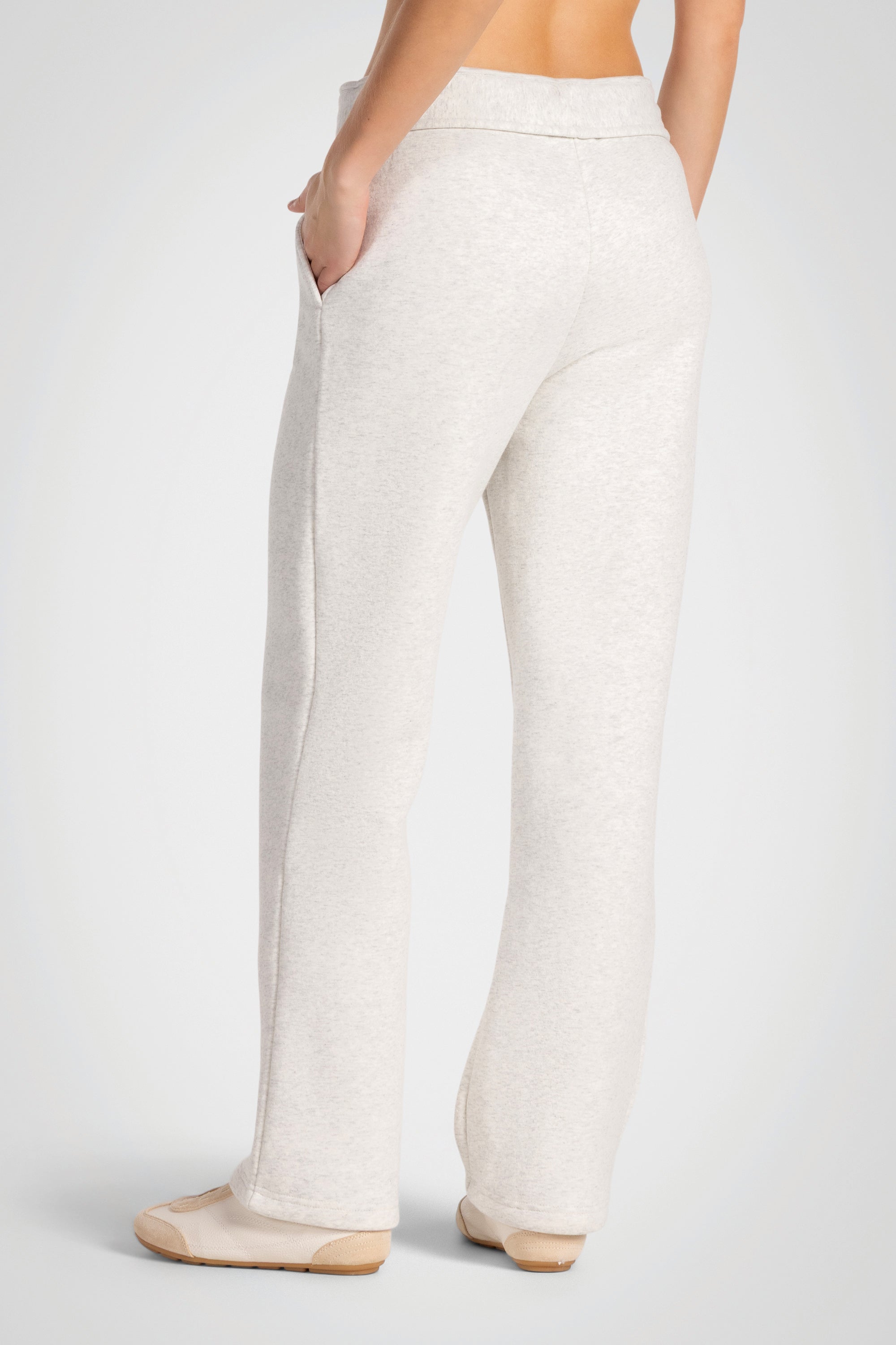 CozyLuxe Wide Leg Fleece Pant