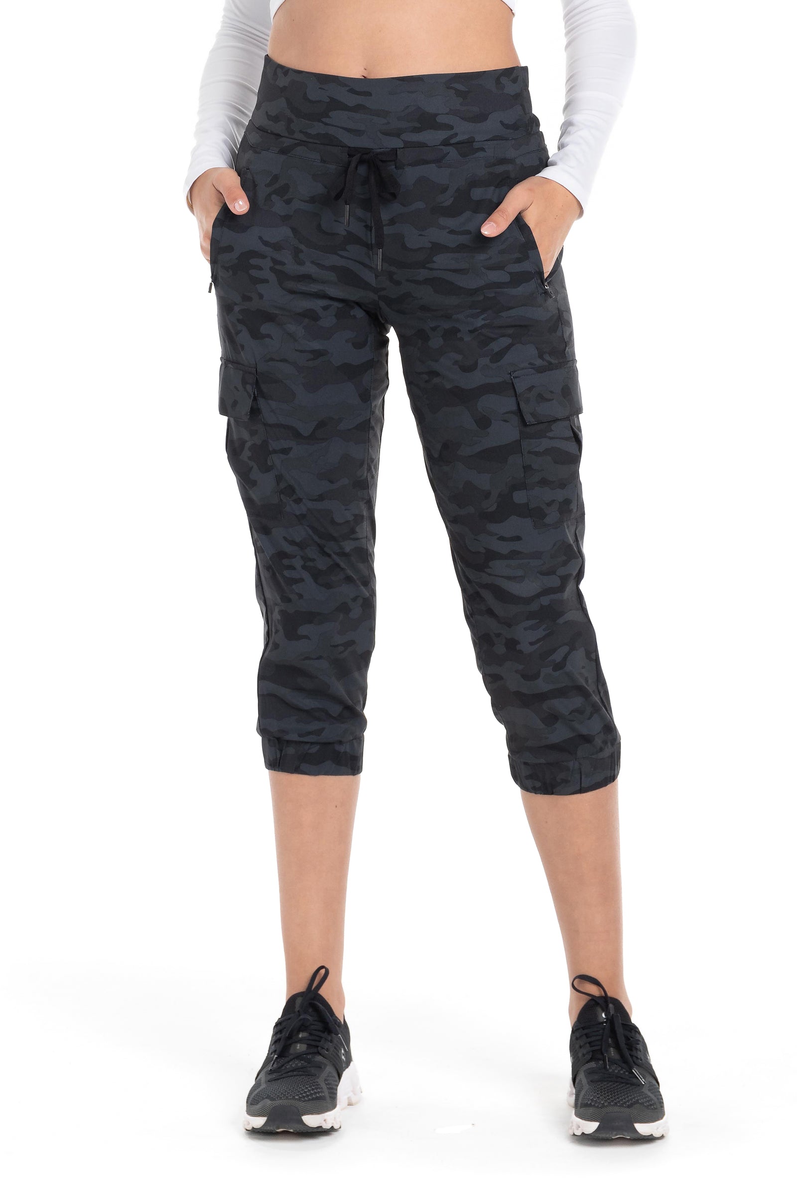 Cargo Woven Crop Jogger