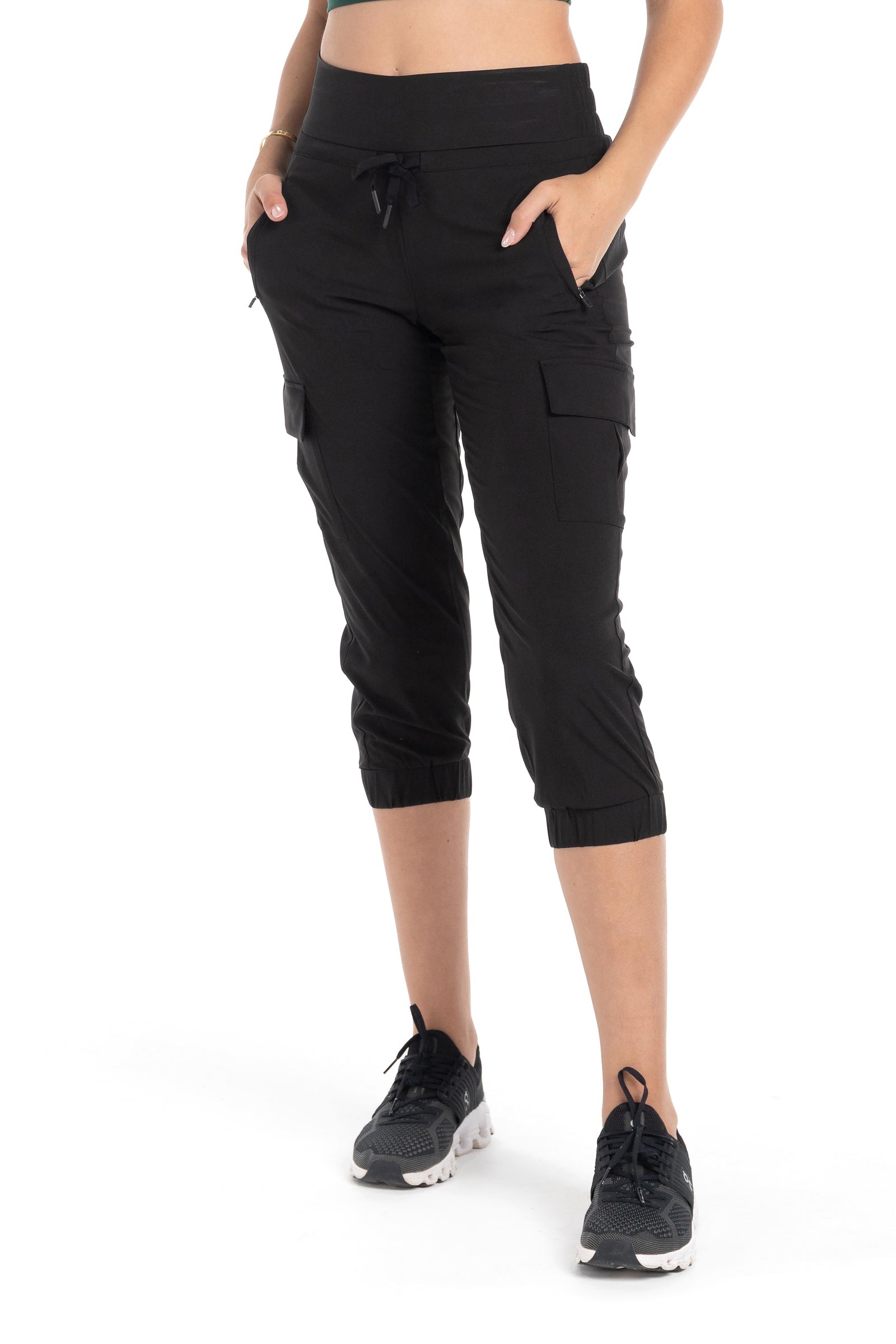 Cargo Woven Crop Jogger