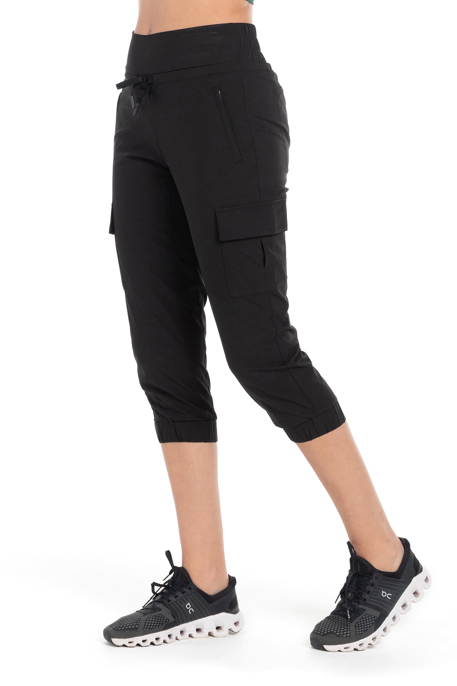 Cargo Woven Crop Jogger