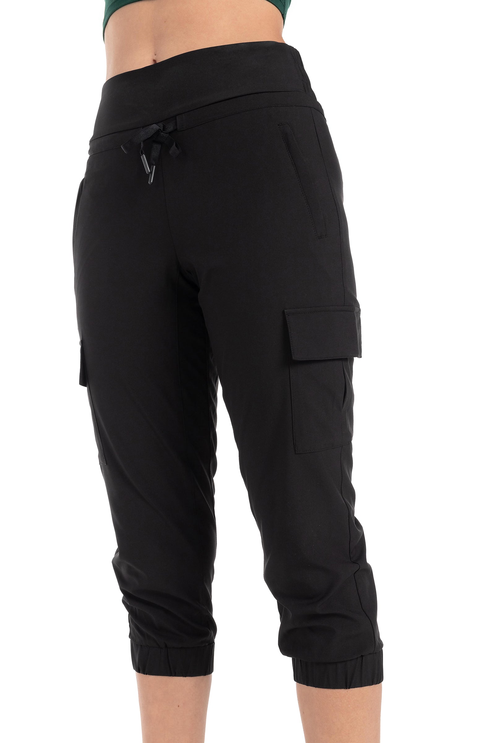 Cargo Woven Crop Jogger