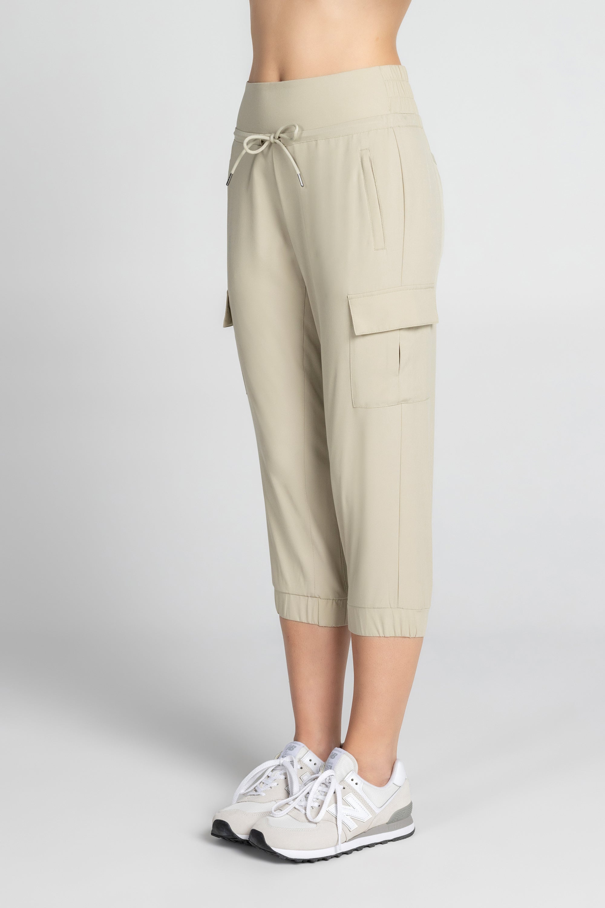 Cargo Woven Crop Jogger