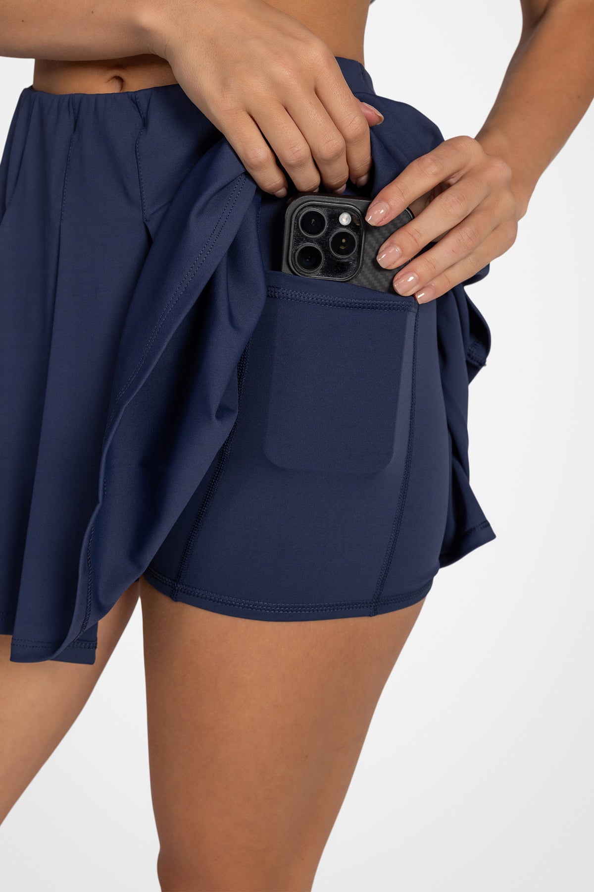 Lyra Wide Pleat Skort