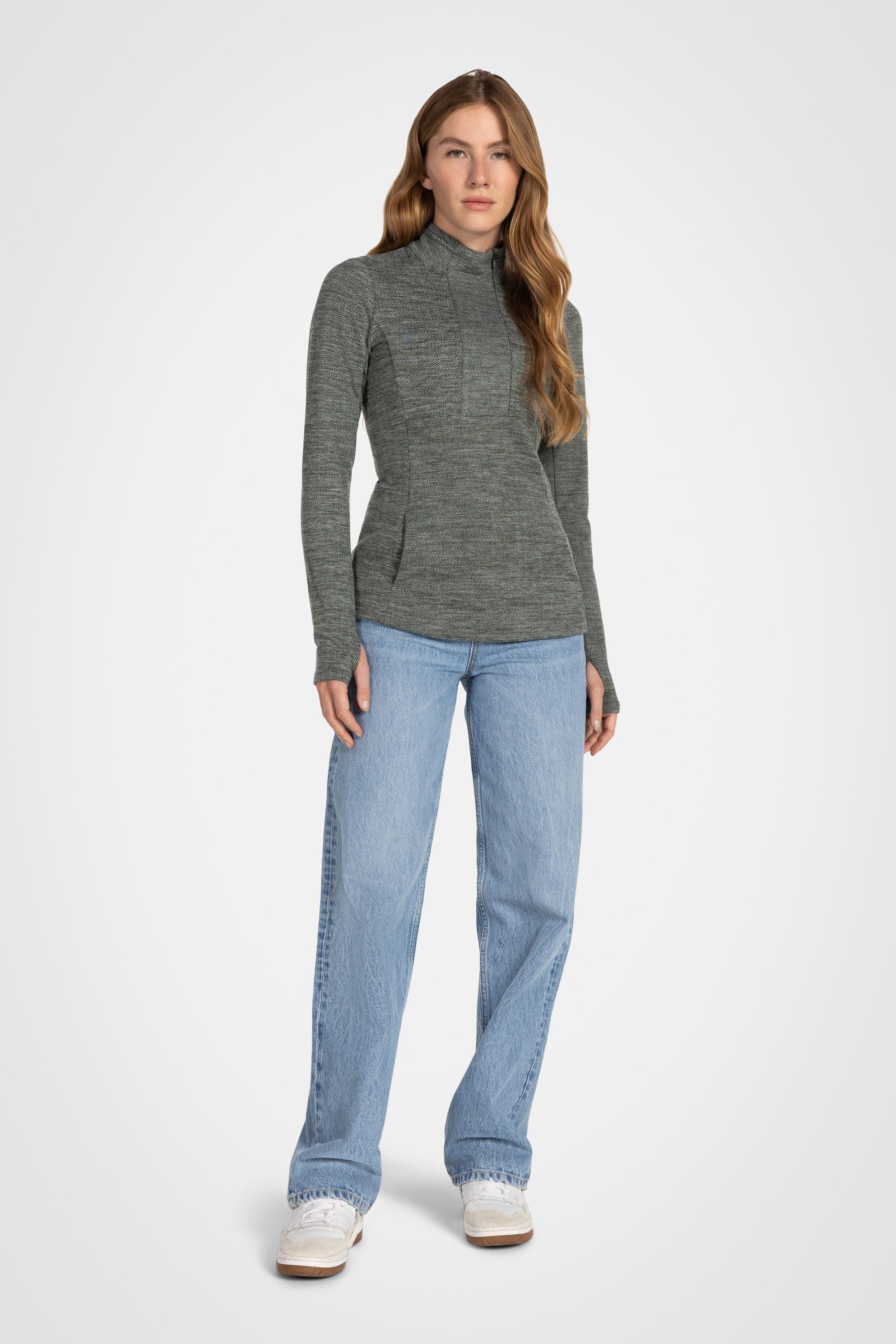 Montana Double Brushed Jacquard Sweater