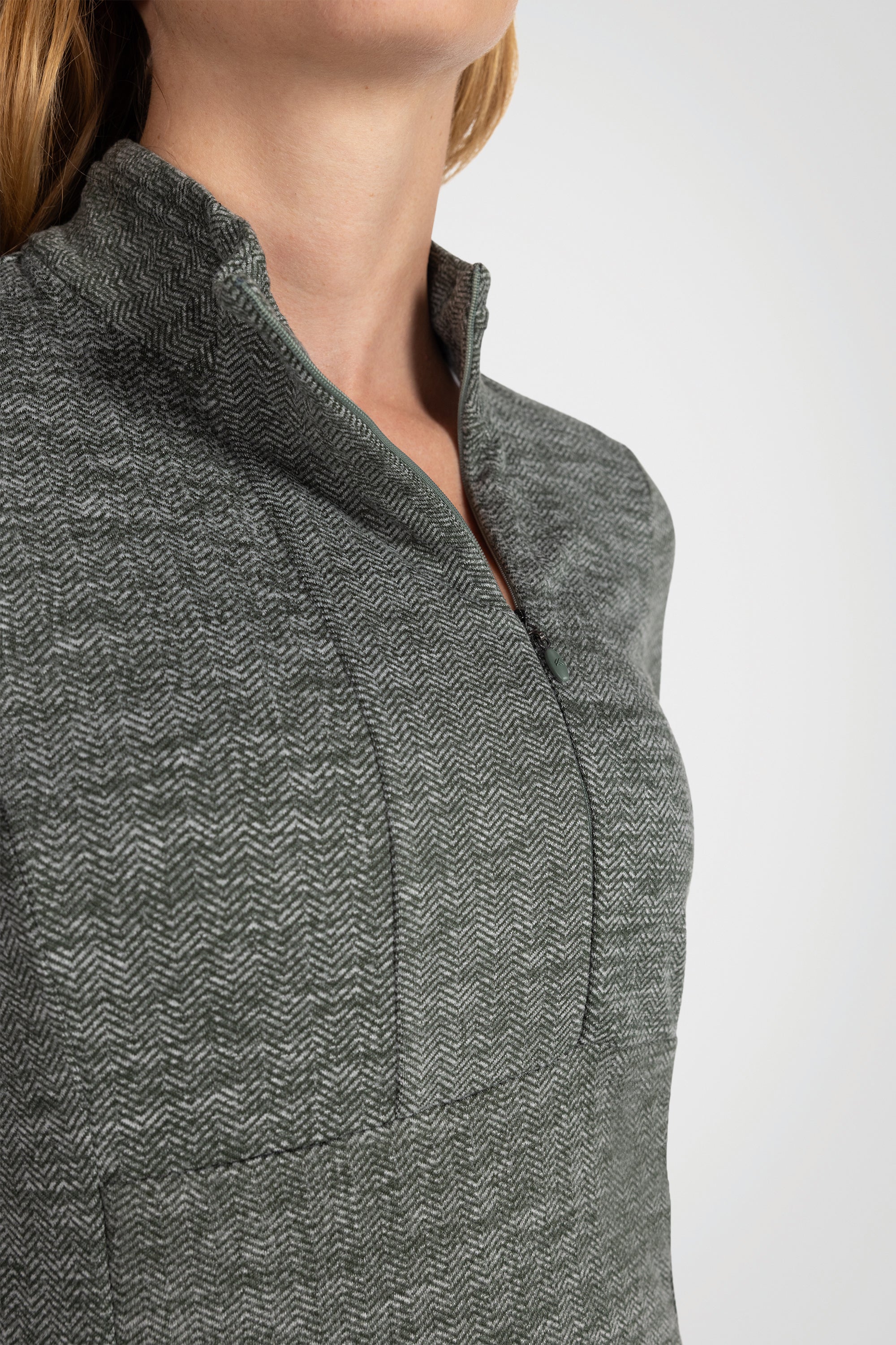 Pull en jacquard brossé double Montana